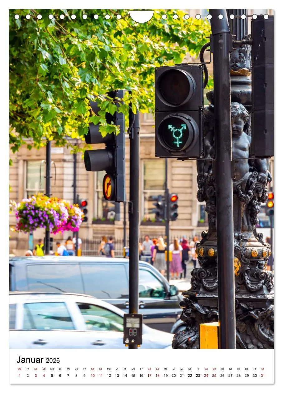Bild: 9783516403008 | London, mal anders (Wandkalender 2026 DIN A4 hoch), CALVENDO...