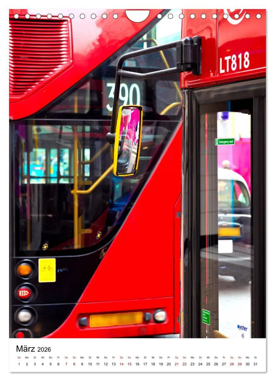 Bild: 9783516403008 | London, mal anders (Wandkalender 2026 DIN A4 hoch), CALVENDO...
