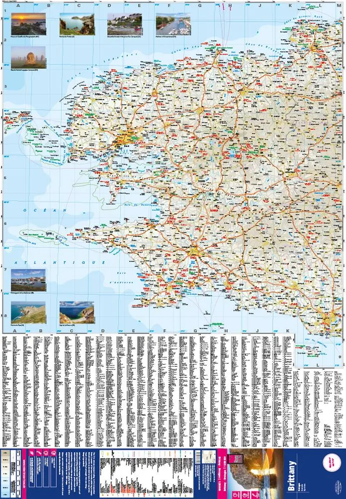 Bild: 9783831773008 | Reise Know-How Landkarte Bretagne / Brittany (1:200.000) | 2 S. | 2024