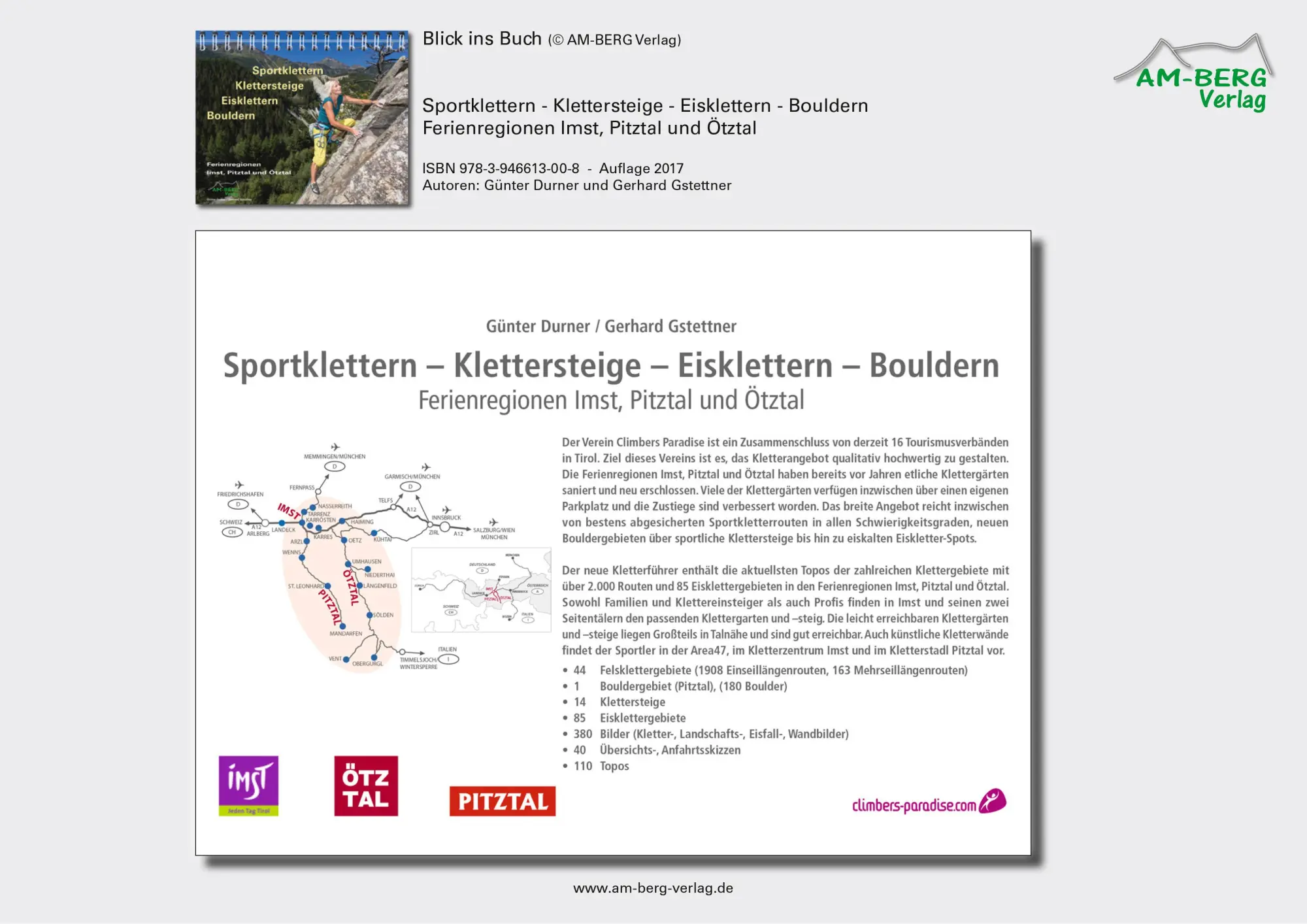 Bild: 9783946613008 | Sportklettern - Klettersteige - Eisklettern - Bouldern...