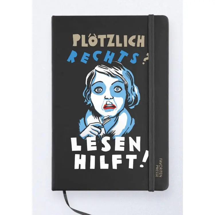 Cover: 9783968493008 | Notizbuch Plötzlich rechts? Lesen hilft! | Steph von Reiswitz | 192 S.