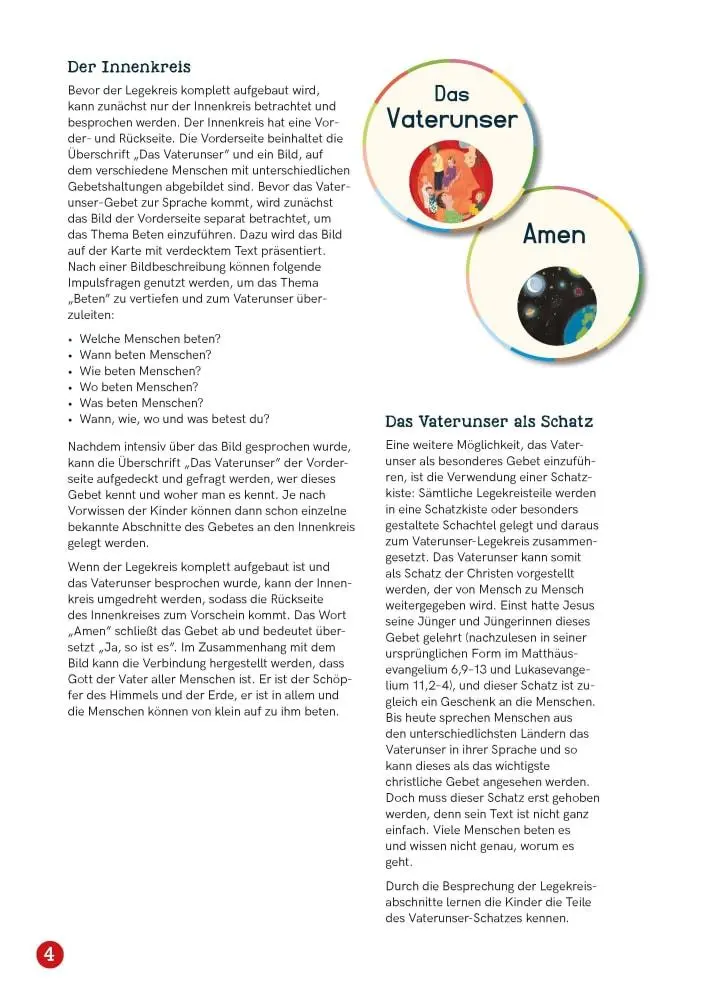 Bild: 4260694923108 | Vater unser. Ein Legekreis für den Religionsunterricht in 12 Bildern