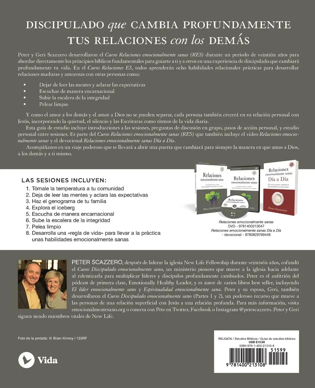 Rückseite: 9781400213108 | El Relaciones Emocionalmente Sanas - Gu¿¿a de Estudio | Taschenbuch