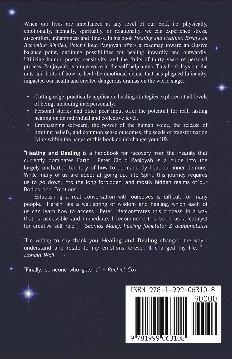 Rückseite: 9781999063108 | Healing and Dealing | Peter Cloud Panjoyah | Taschenbuch | Englisch