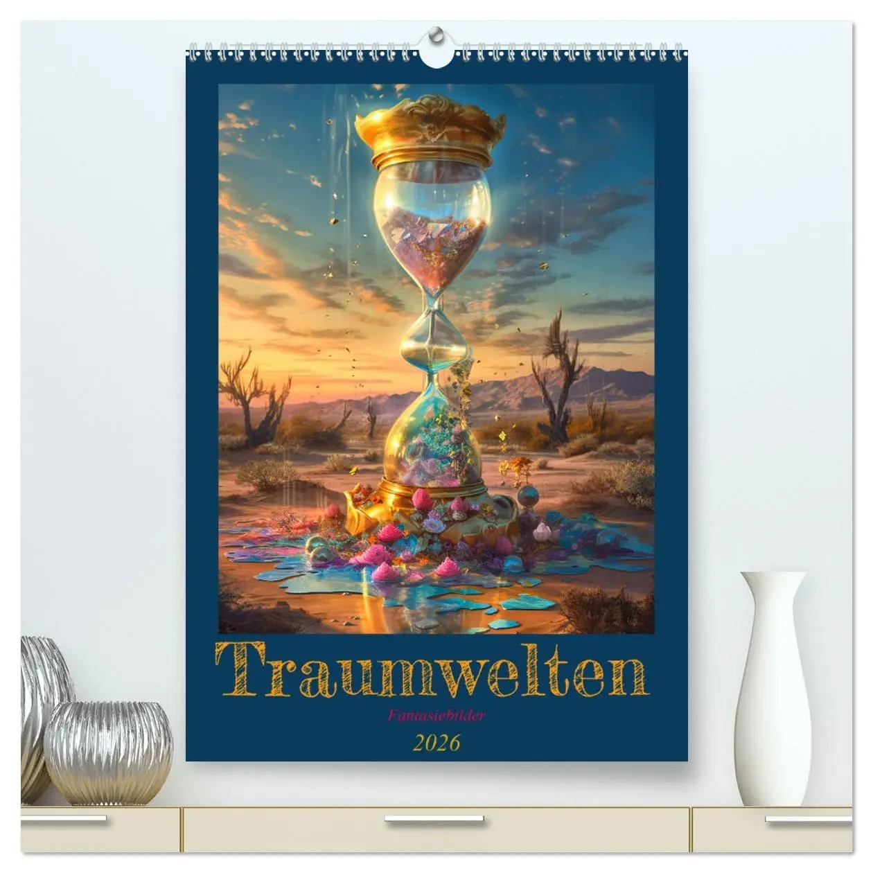 Cover: 9783516323108 | Traumwelten (hochwertiger Premium Wandkalender 2026 DIN A2 hoch),...
