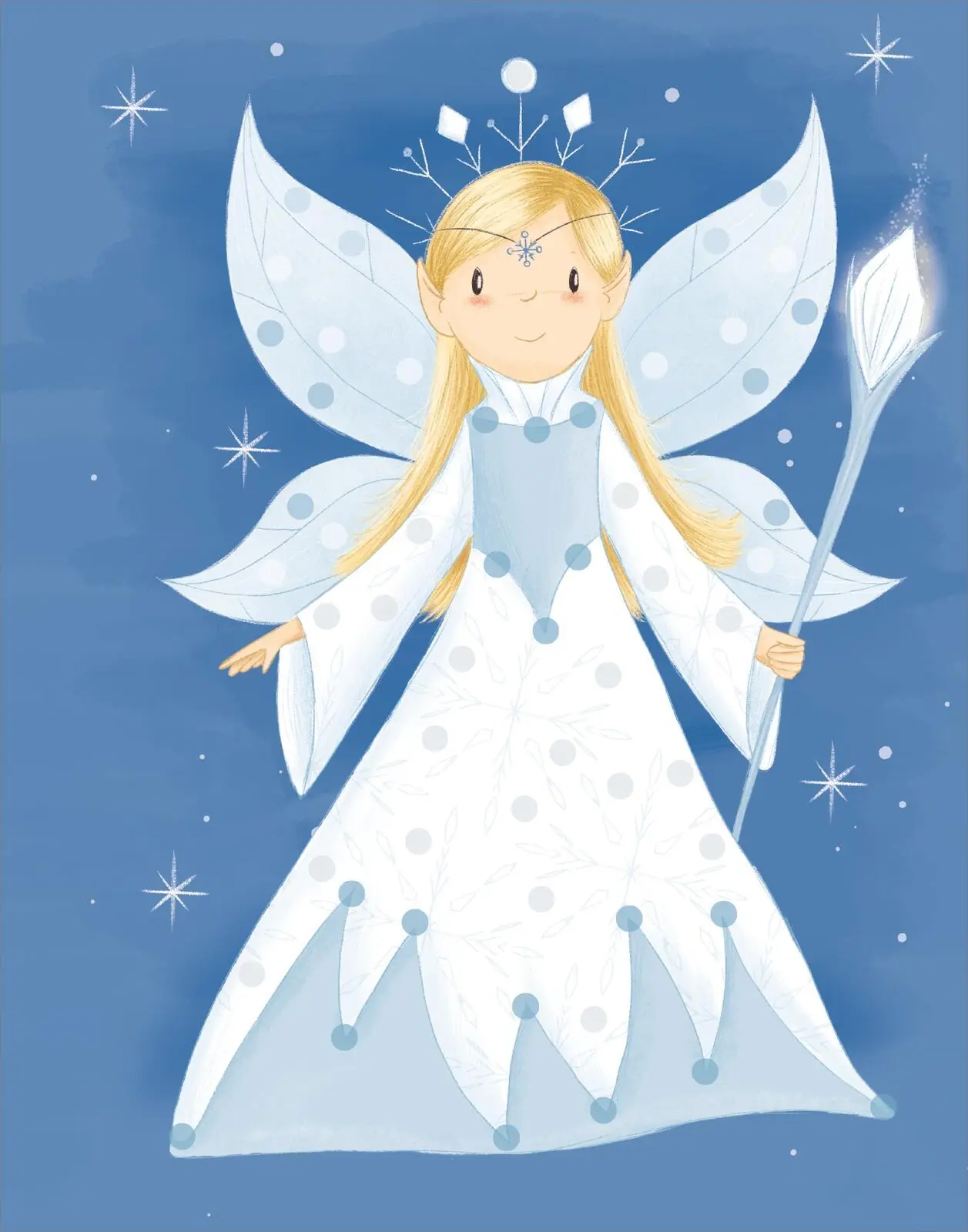 Bild: 9783845863108 | Diamantsticker Anziehpuppen - Wintertraum | Über 900 Glitzersteine