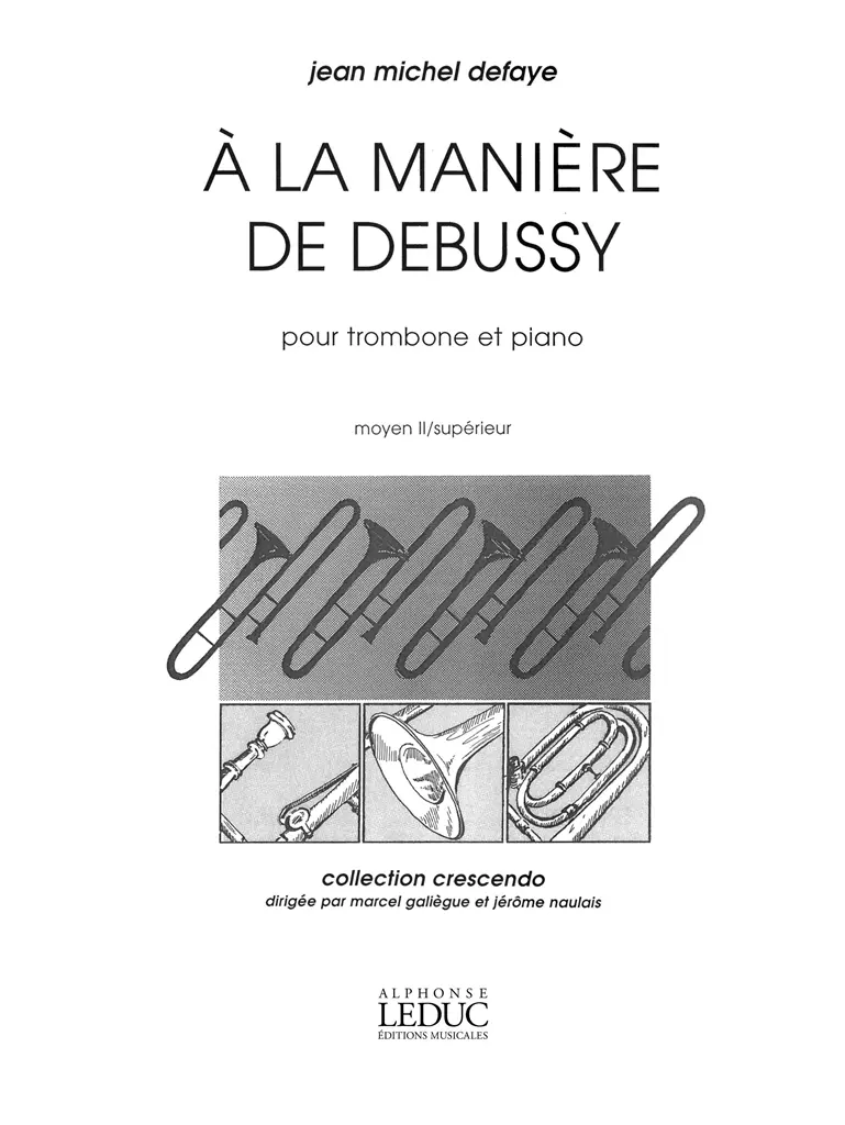 Cover: 9790046293108 | A La Maniere De Debussy | Jean-Michel Defaye | Buch | Alphonse Leduc