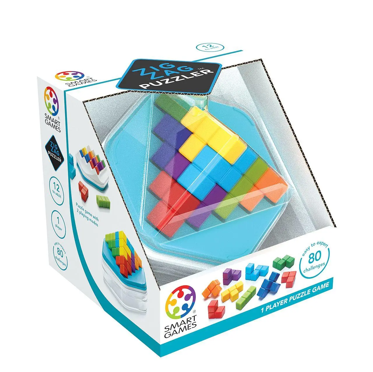 Cover: 5414301523208 | Zig Zag Puzzler | Smart Games | Spiel | SG 414 | Deutsch | 2020