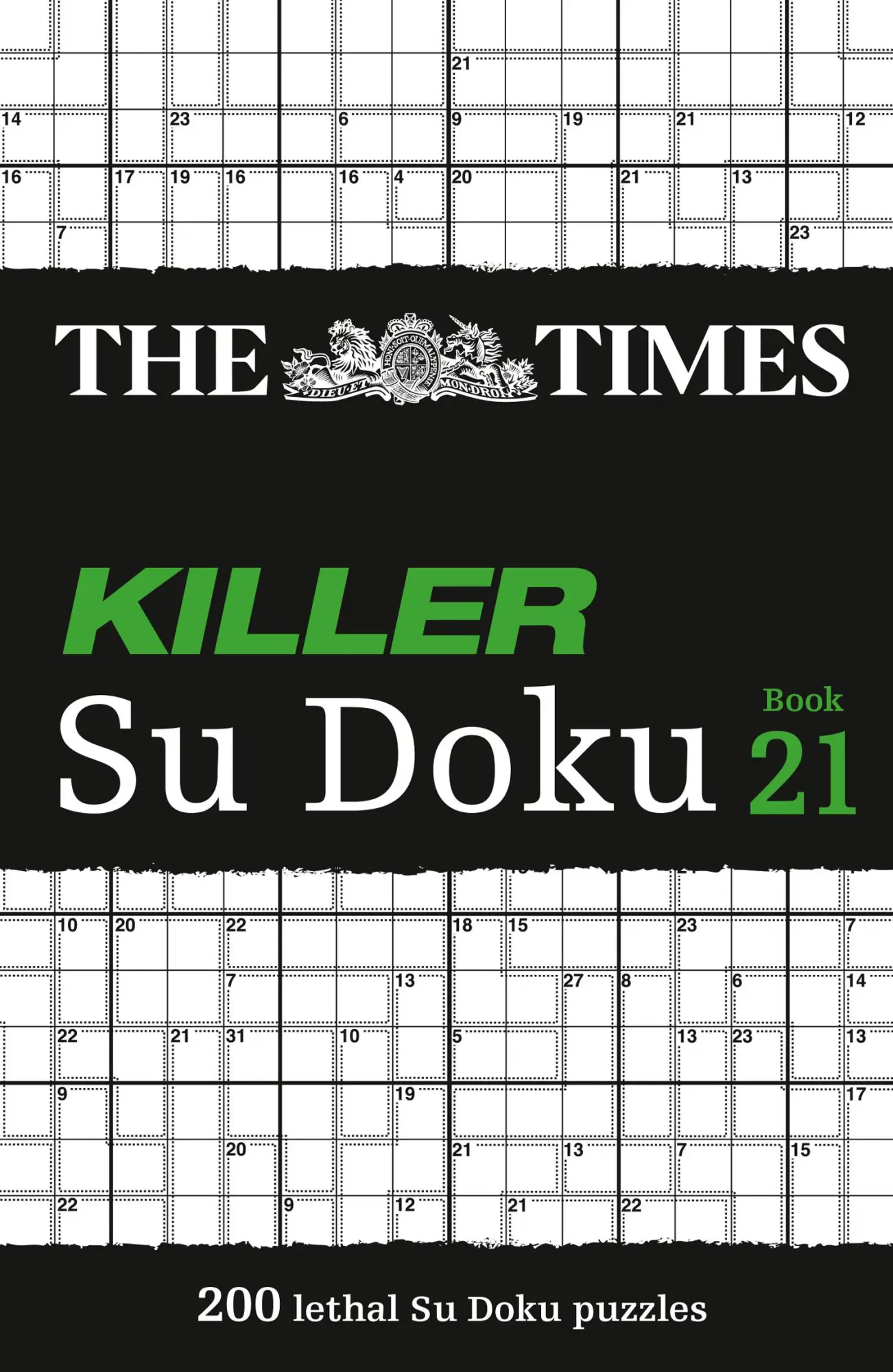 Cover: 9780008673208 | The Times Killer Su Doku Book 21 | 200 Lethal Su Doku Puzzles | Games