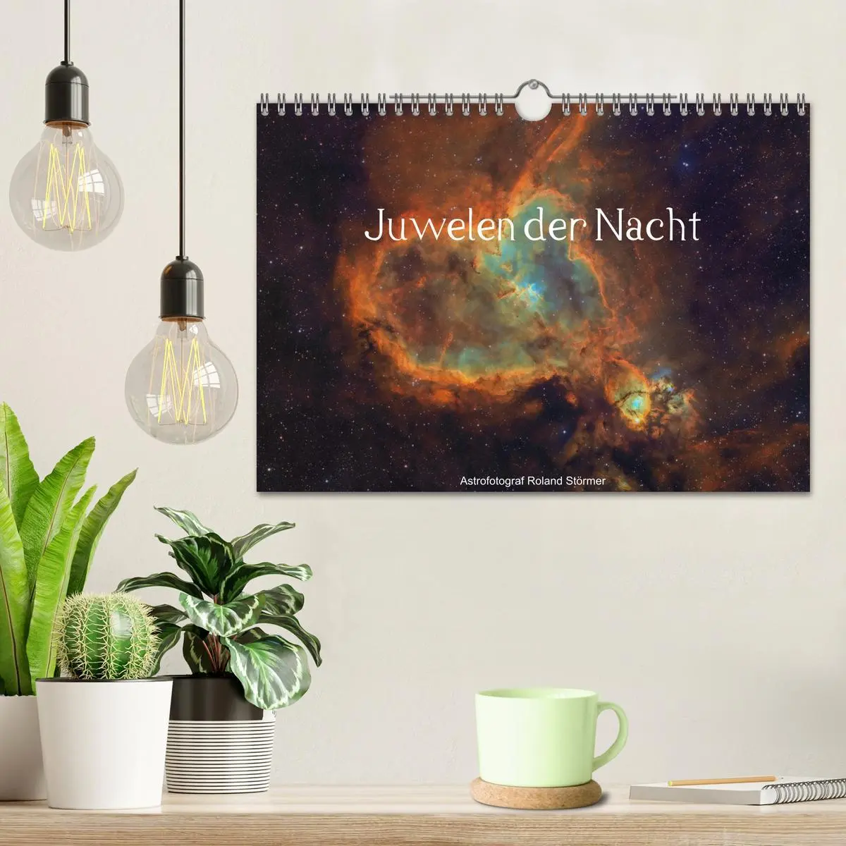 Bild: 9783457603208 | Juwelen der Nacht (Wandkalender 2026 DIN A4 quer), CALVENDO...