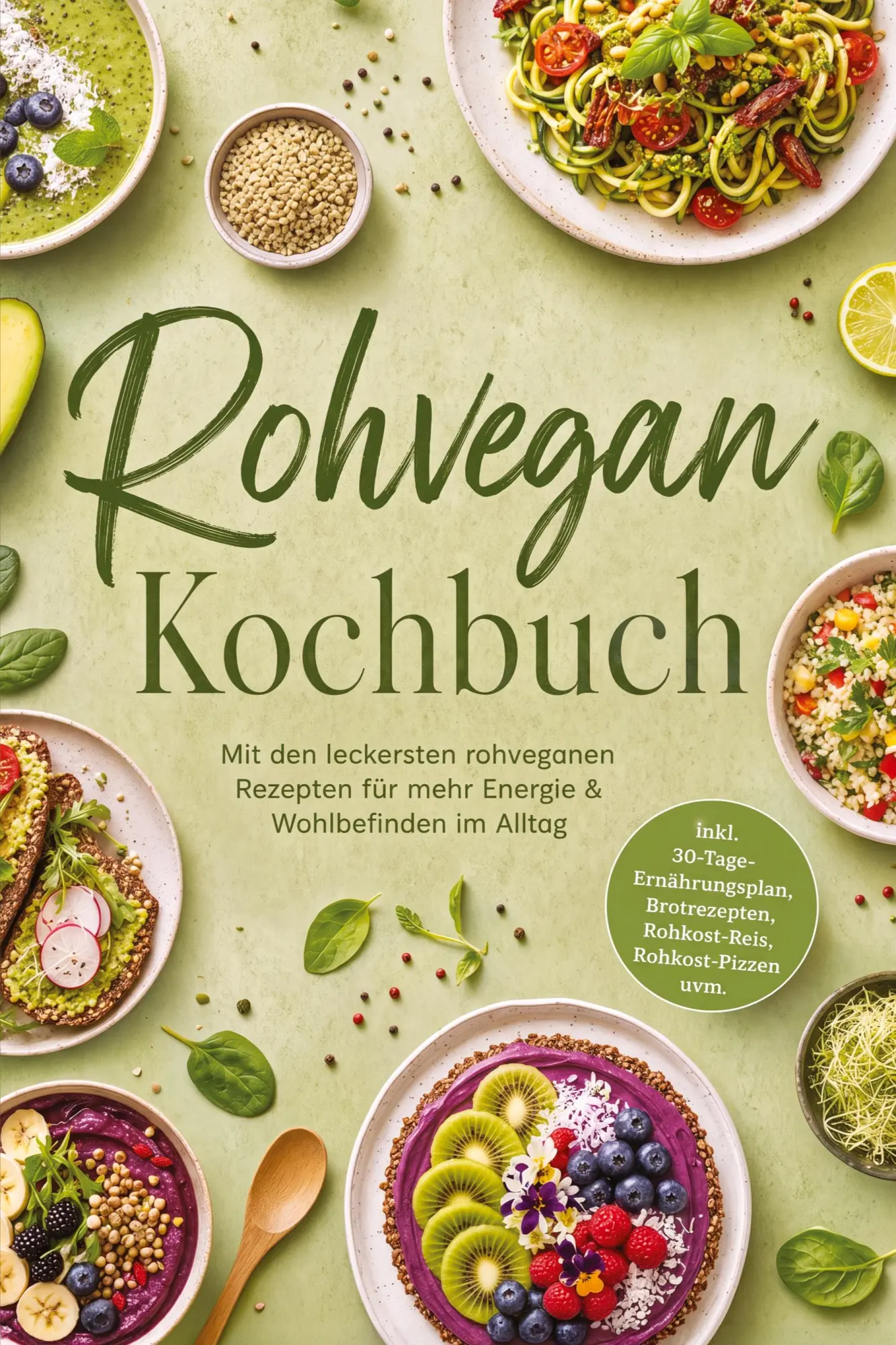 Cover: 9783694383208 | Rohvegan Kochbuch: Mit den leckersten rohveganen Rezepten für mehr...