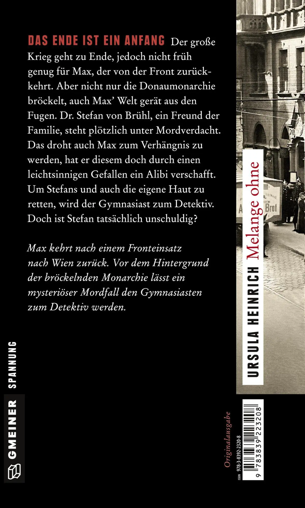 Rückseite: 9783839223208 | Melange ohne | Ursula Heinrich | Taschenbuch | 278 S. | Deutsch | 2018