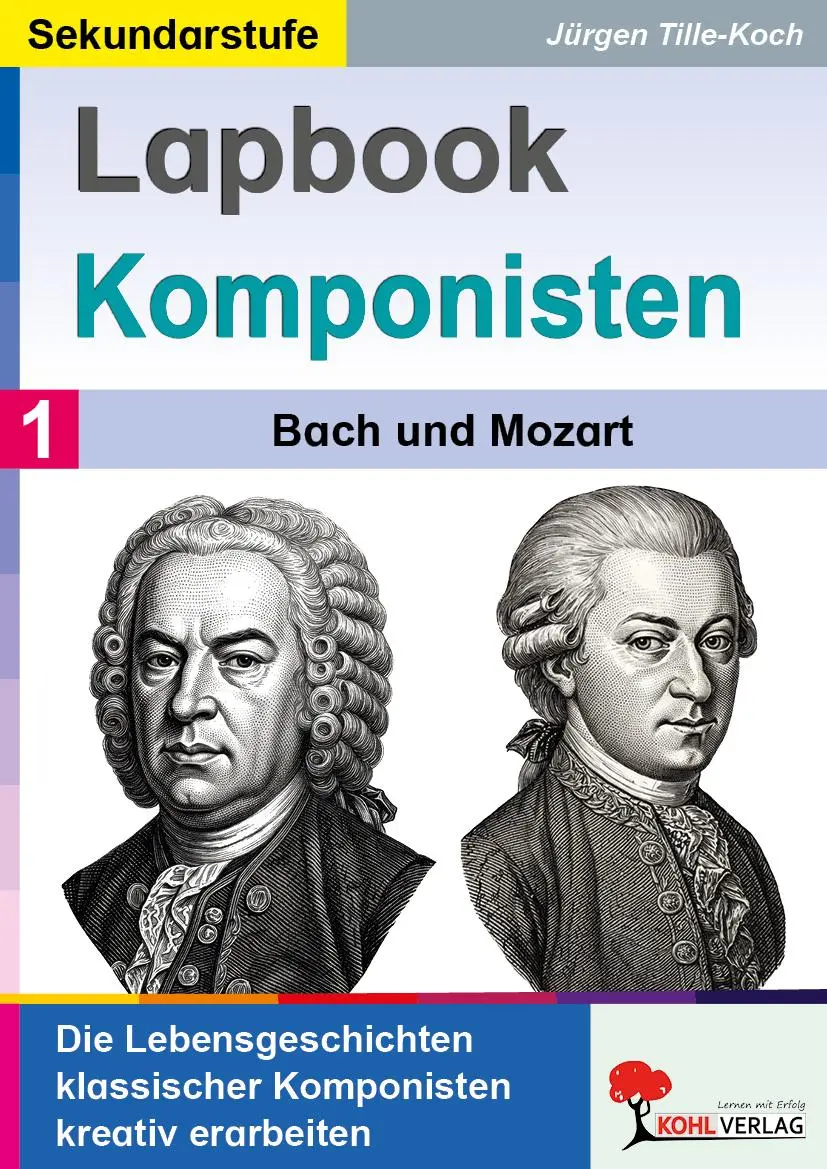 Cover: 9783988413208 | Lapbook Komponisten / Band 1: Bach und Mozart | Jürgen Tille-Koch