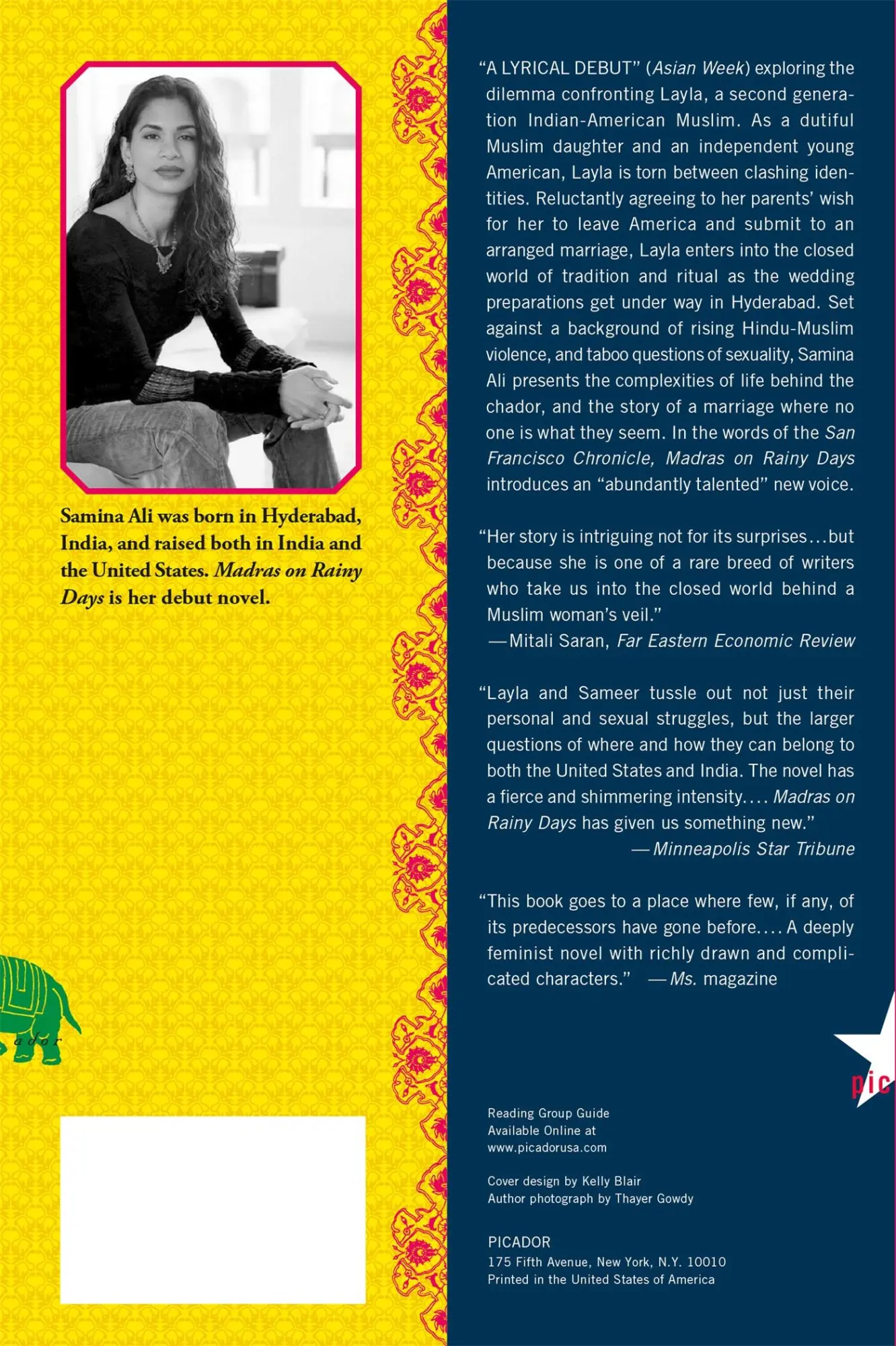Rückseite: 9780312423308 | Madras on Rainy Days | Samina Ali | Taschenbuch | 309 S. | Englisch