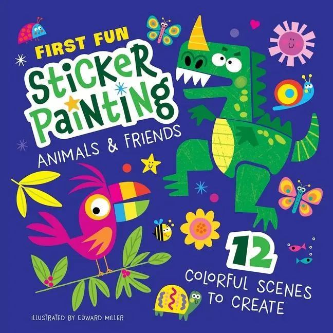 Cover: 9781641243308 | First Fun: Sticker Painting Animals &amp; Friends | Edward Miller | Buch