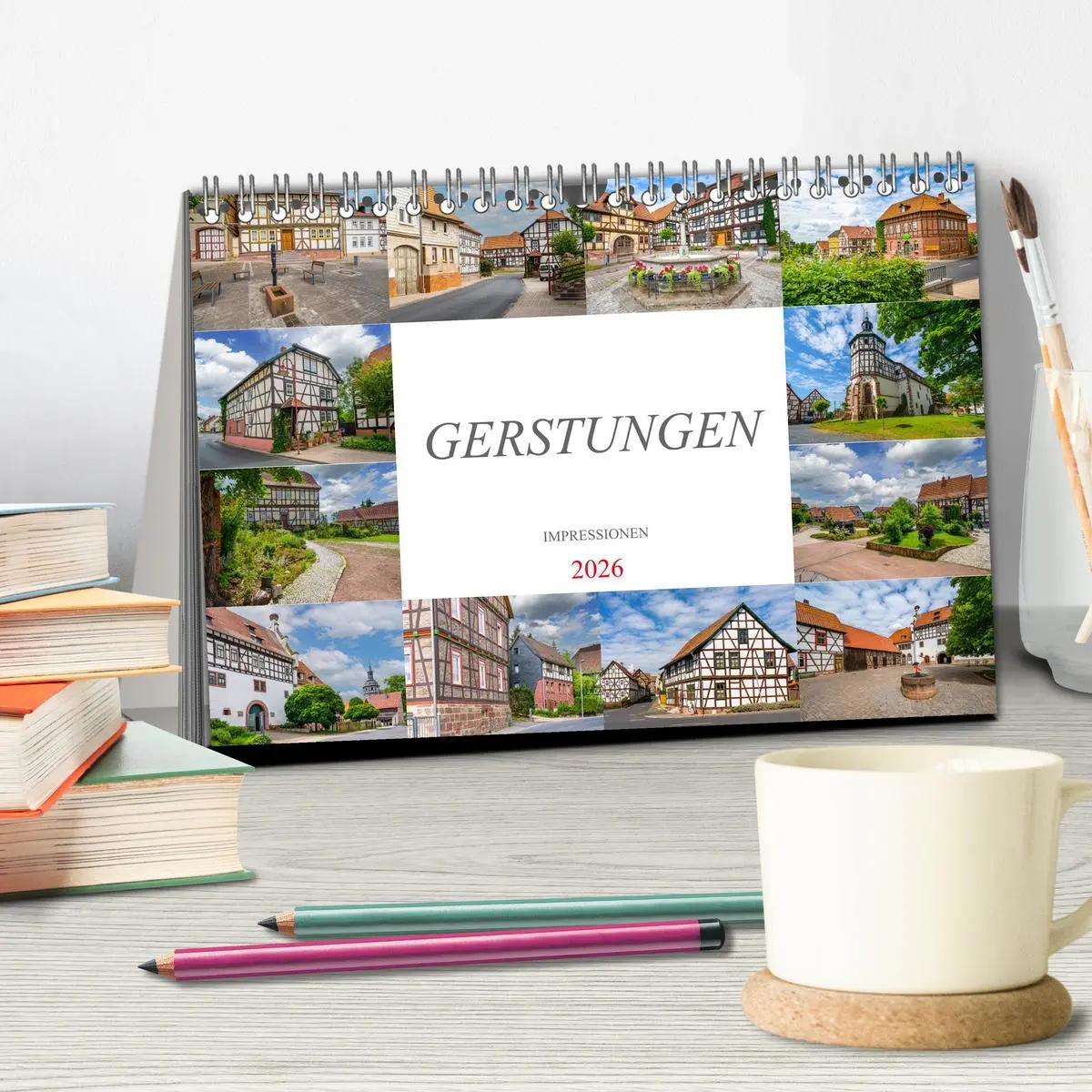 Bild: 9783457523308 | Gerstungen Impressionen (Tischkalender 2026 DIN A5 quer), CALVENDO...