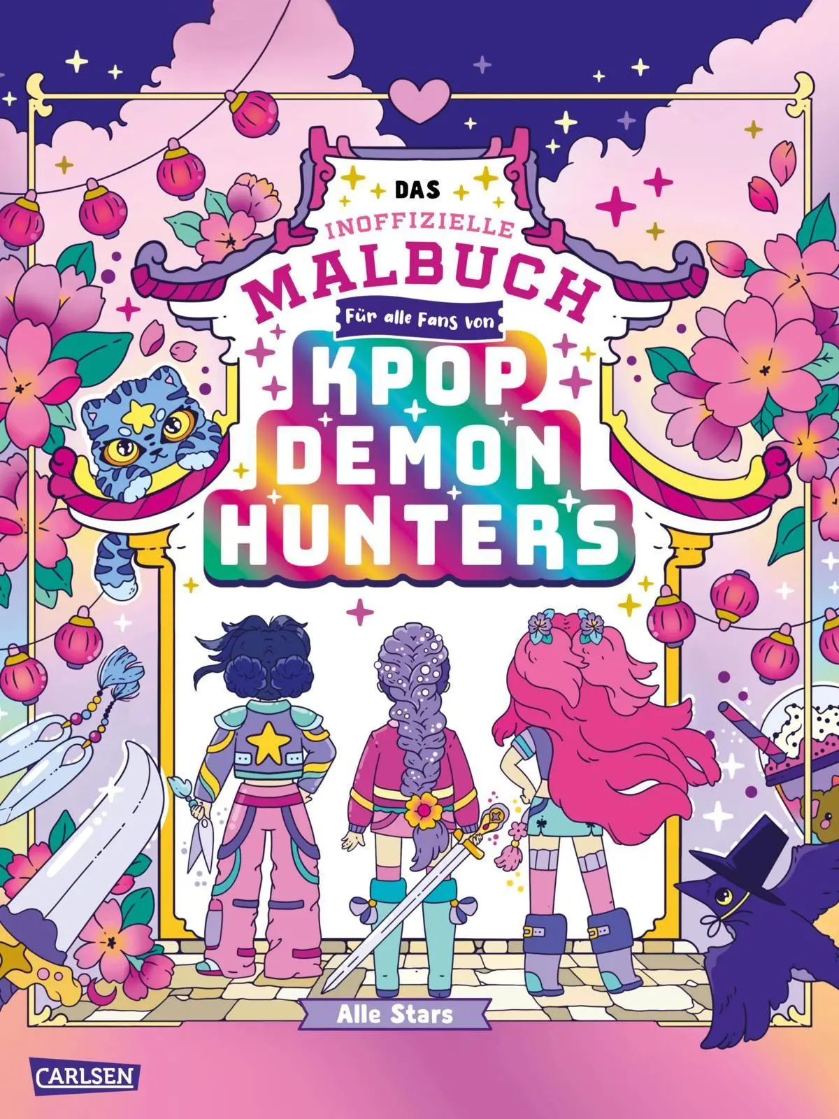 Cover: 9783551193308 | K-POP Das inoffizielle Malbuch für Fans von K-POP DEMON HUNTERS | Buch