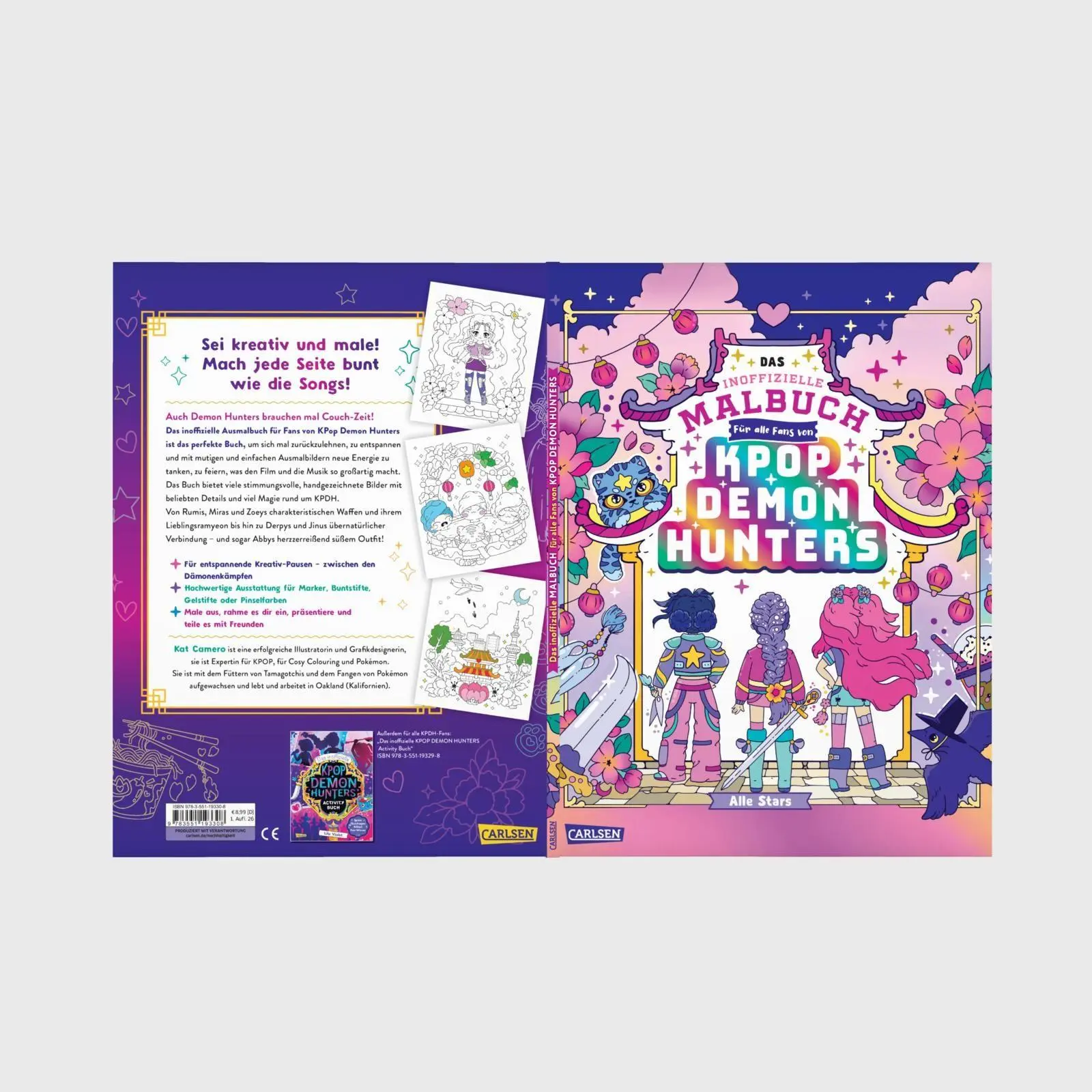 Bild: 9783551193308 | K-POP Das inoffizielle Malbuch für Fans von K-POP DEMON HUNTERS | Buch