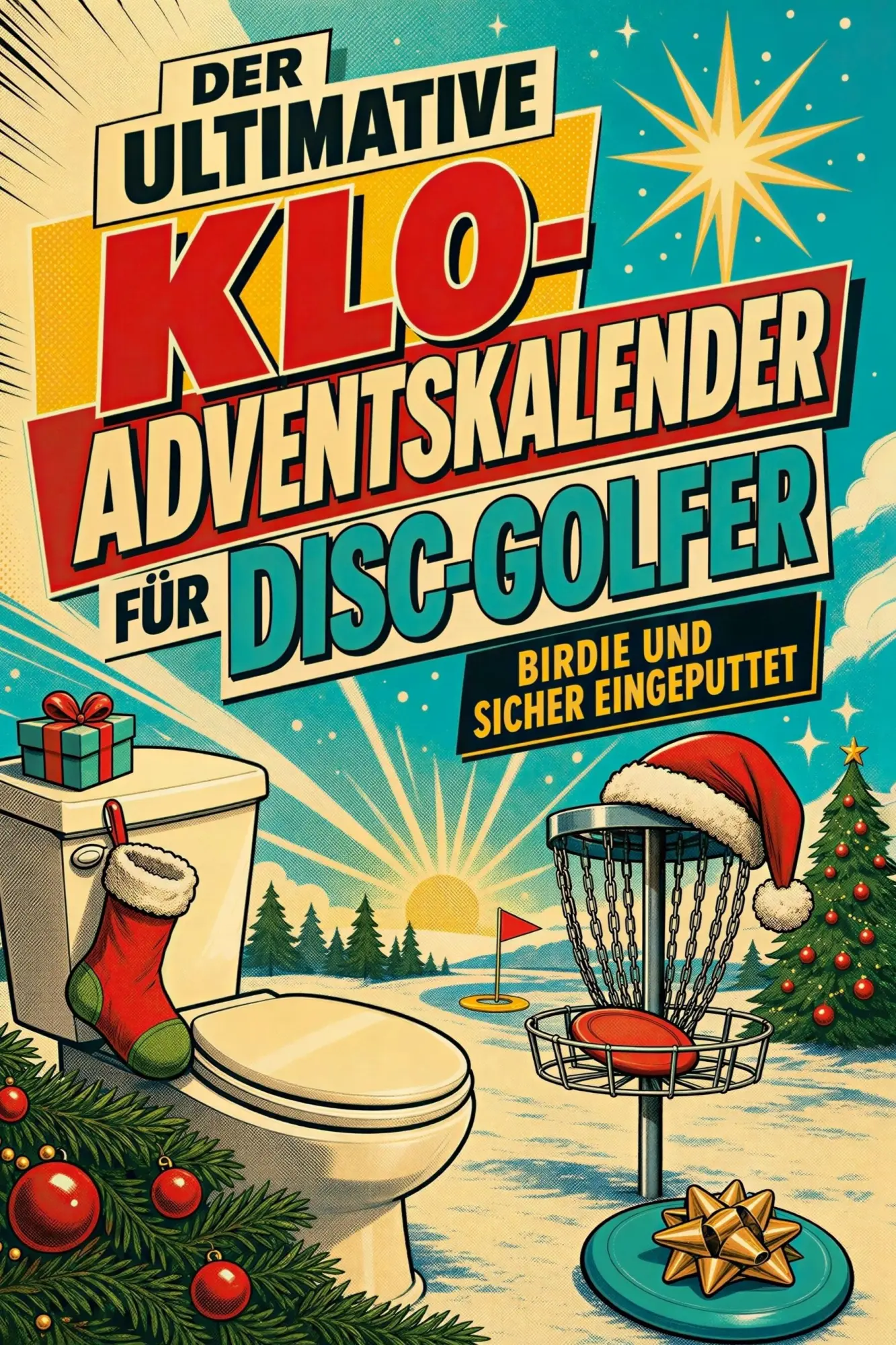 Cover: 9783696113308 | Der ultimative Klo-Adventskalender für Disc-Golfer | Hannah Vogel