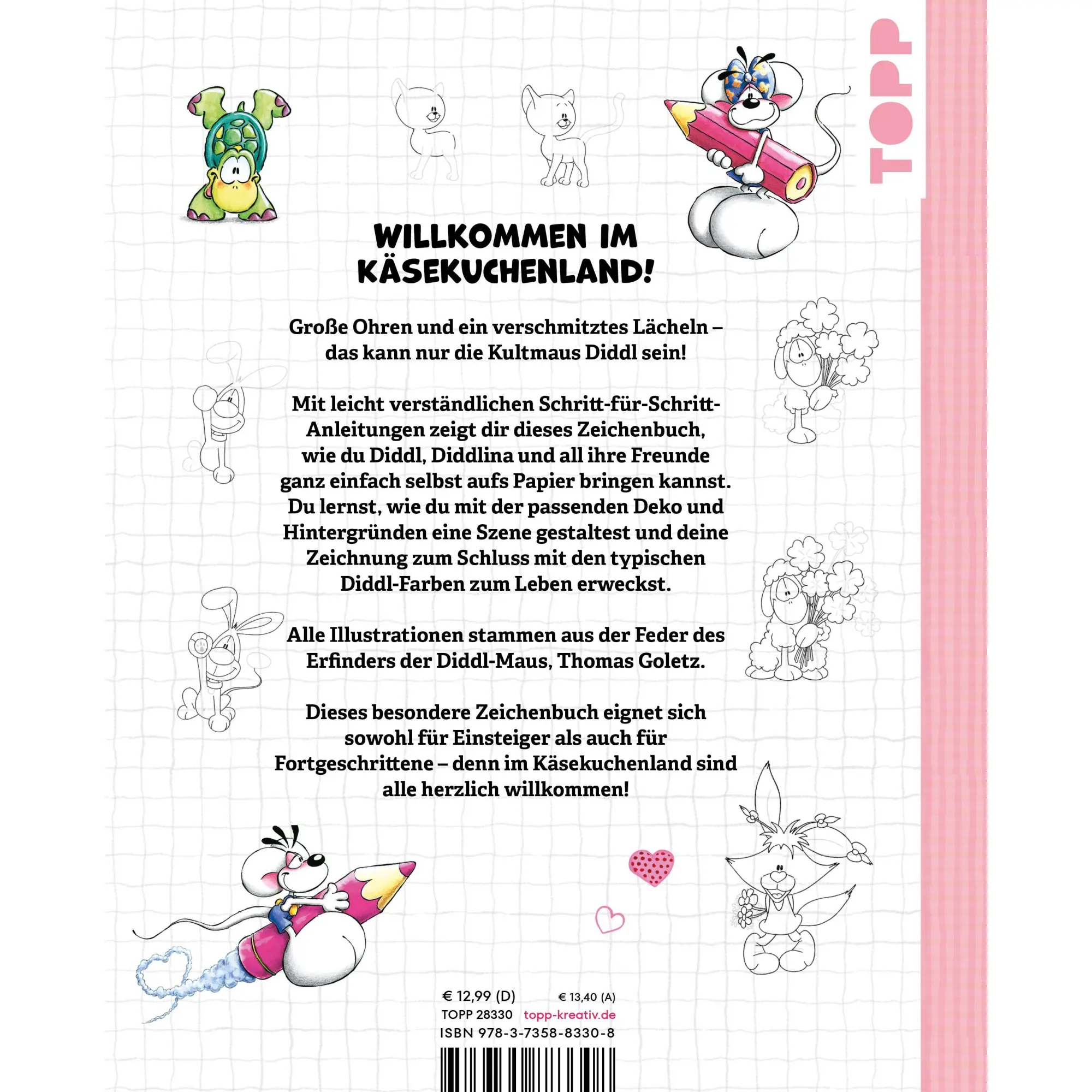 Bild: 9783735883308 | DIDDL - Das offizielle Zeichenbuch | Diddl (u. a.) | Taschenbuch