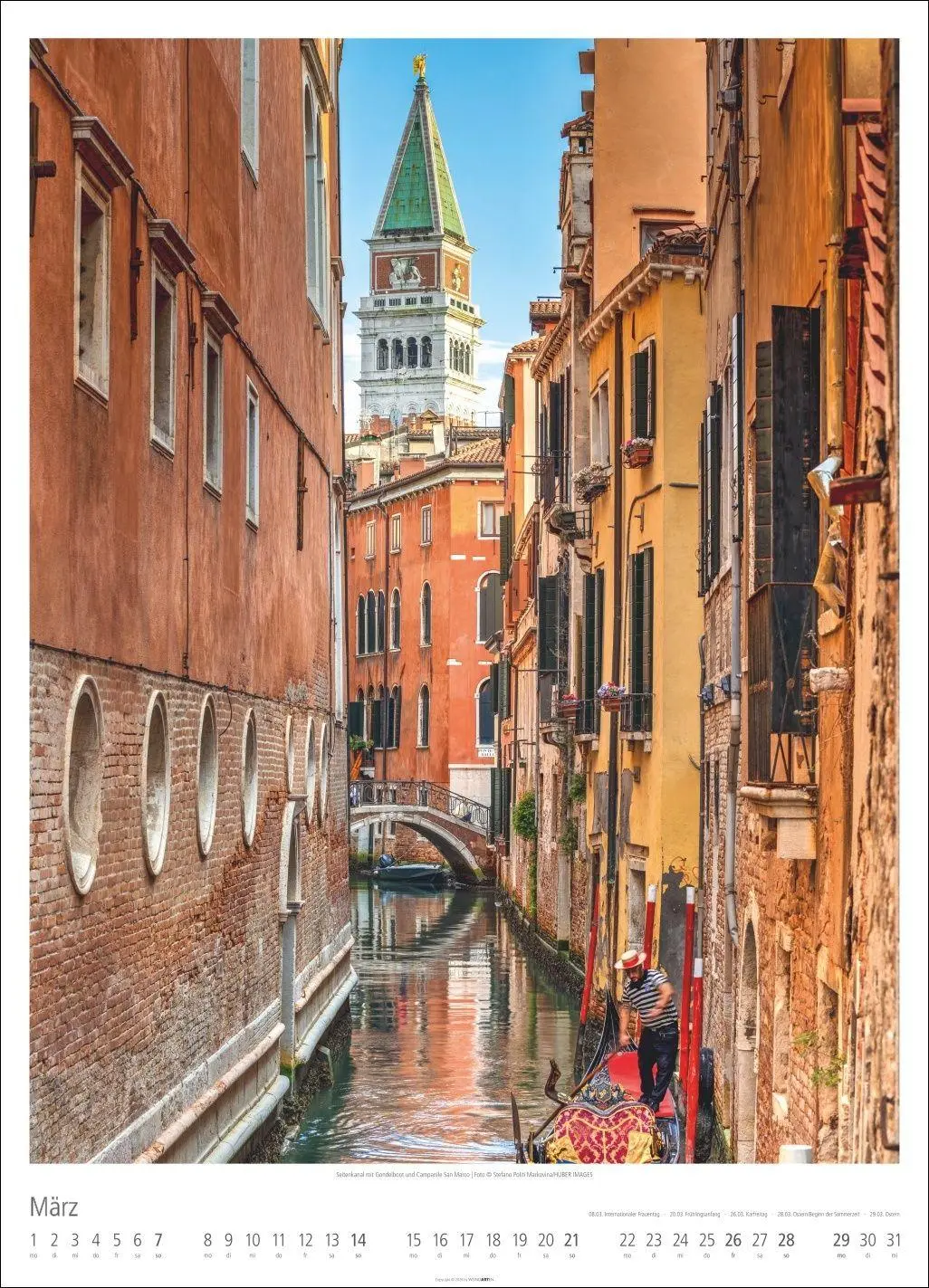Bild: 9783839903308 | Venezia Kalender 2027 - La Serenissima | Kalender | Spiralbindung