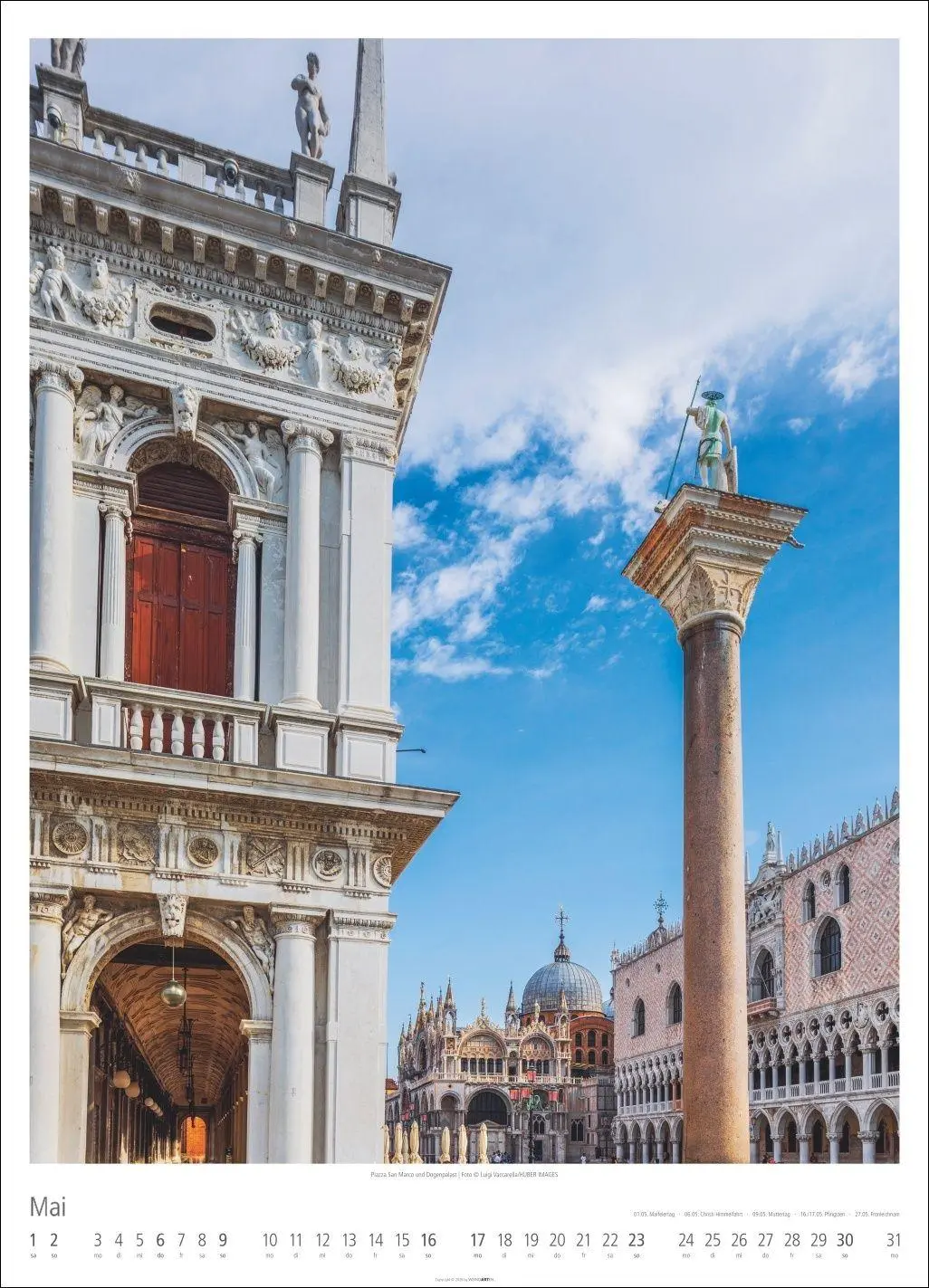 Bild: 9783839903308 | Venezia Kalender 2027 - La Serenissima | Kalender | Spiralbindung