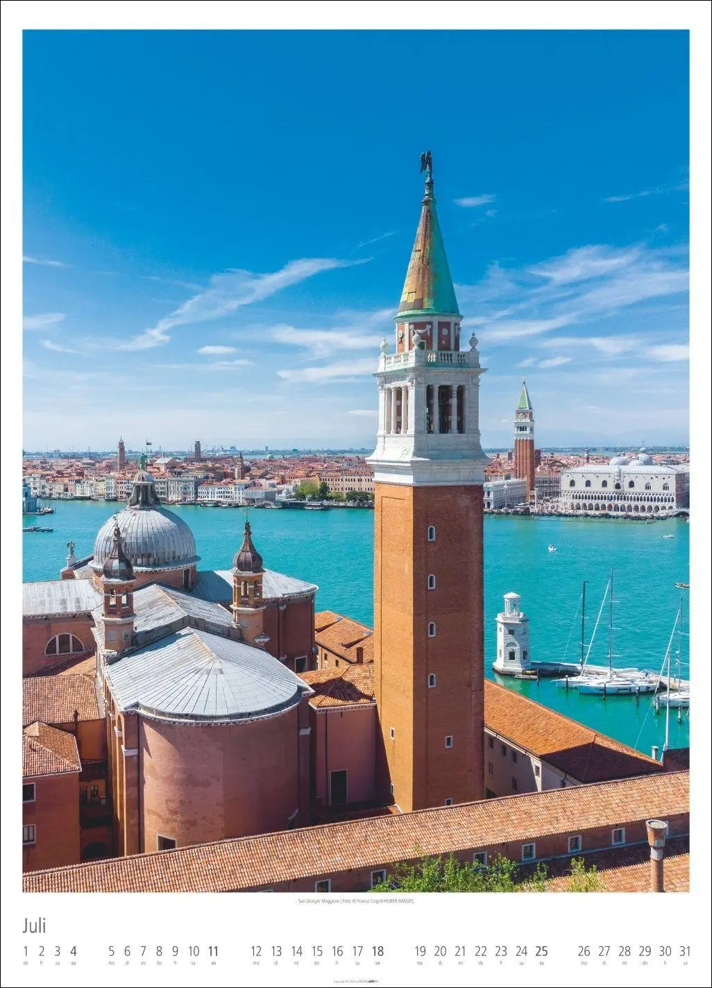 Bild: 9783839903308 | Venezia Kalender 2027 - La Serenissima | Kalender | Spiralbindung