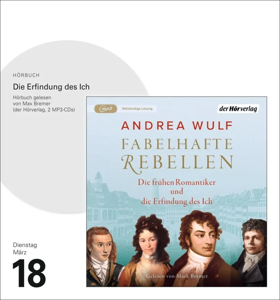 Bild: 9783840033308 | Literatur Tagesabreißkalender 2025 - Kulturkalender - Autoren,...