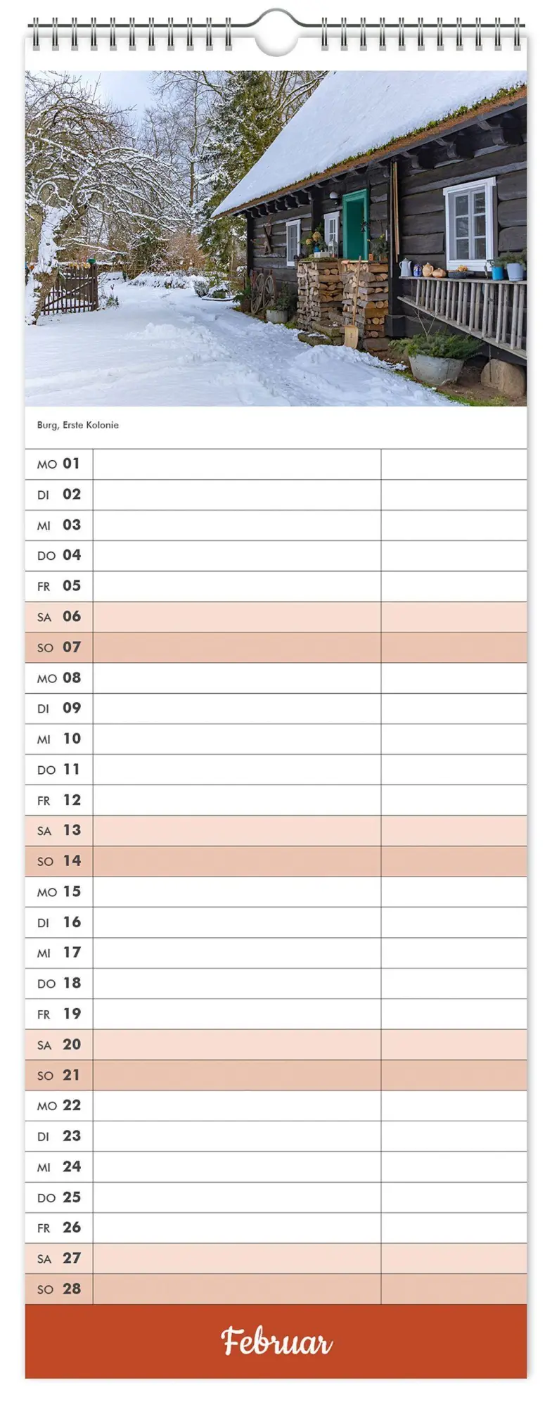 Bild: 9783912303308 | Küchenkalender Spreewald 2027 NEU! inkl. Rezepte | K4 Verlag (u. a.)