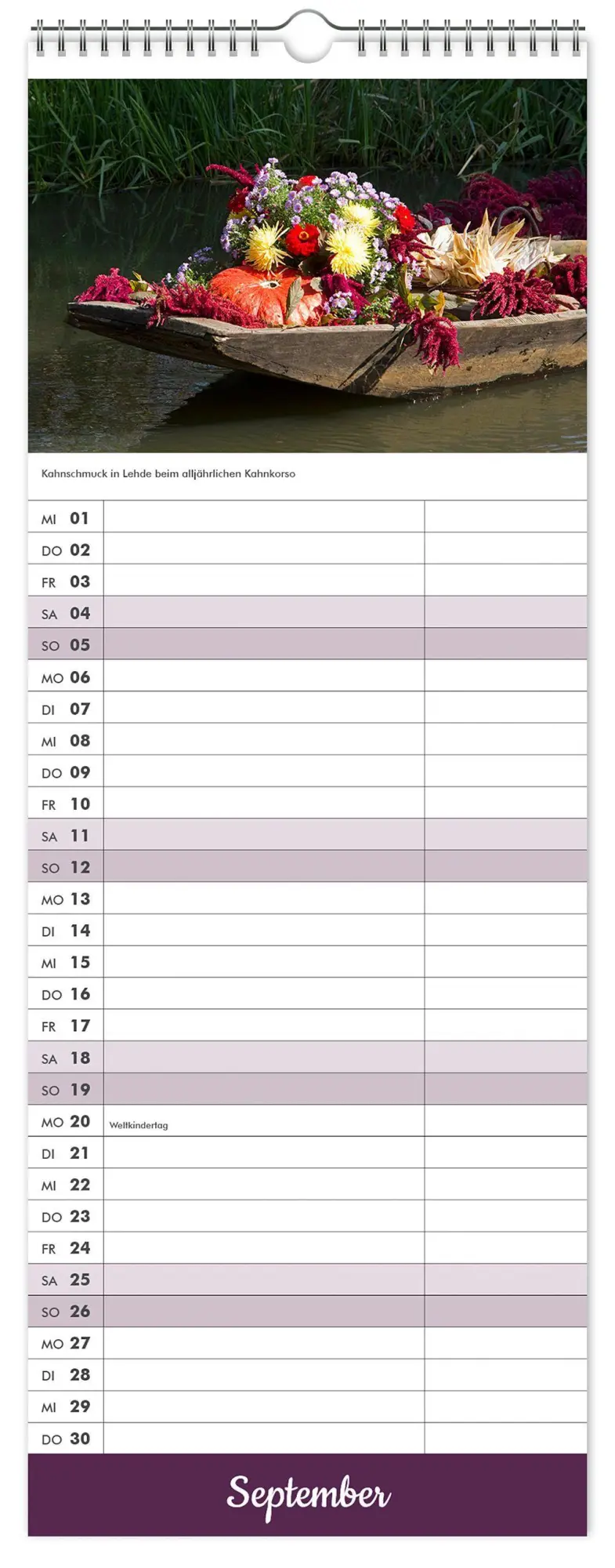 Bild: 9783912303308 | Küchenkalender Spreewald 2027 NEU! inkl. Rezepte | K4 Verlag (u. a.)