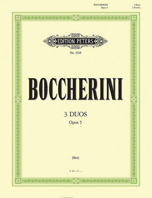 Cover: 9790577083308 | 3 Duos Op. 5 for 2 Violins | Taschenbuch | Englisch | 2023