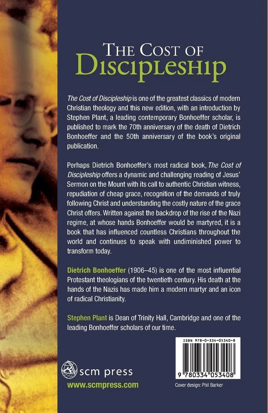 Rückseite: 9780334053408 | The Cost of Discipleship | Jurgen Bonhoeffer | Taschenbuch | Englisch