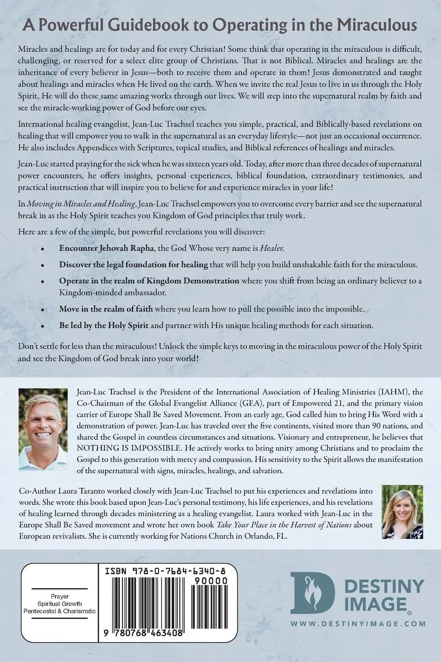 Rückseite: 9780768463408 | Moving in Miracles and Healing | A Supernatural Handbook | Trachsel