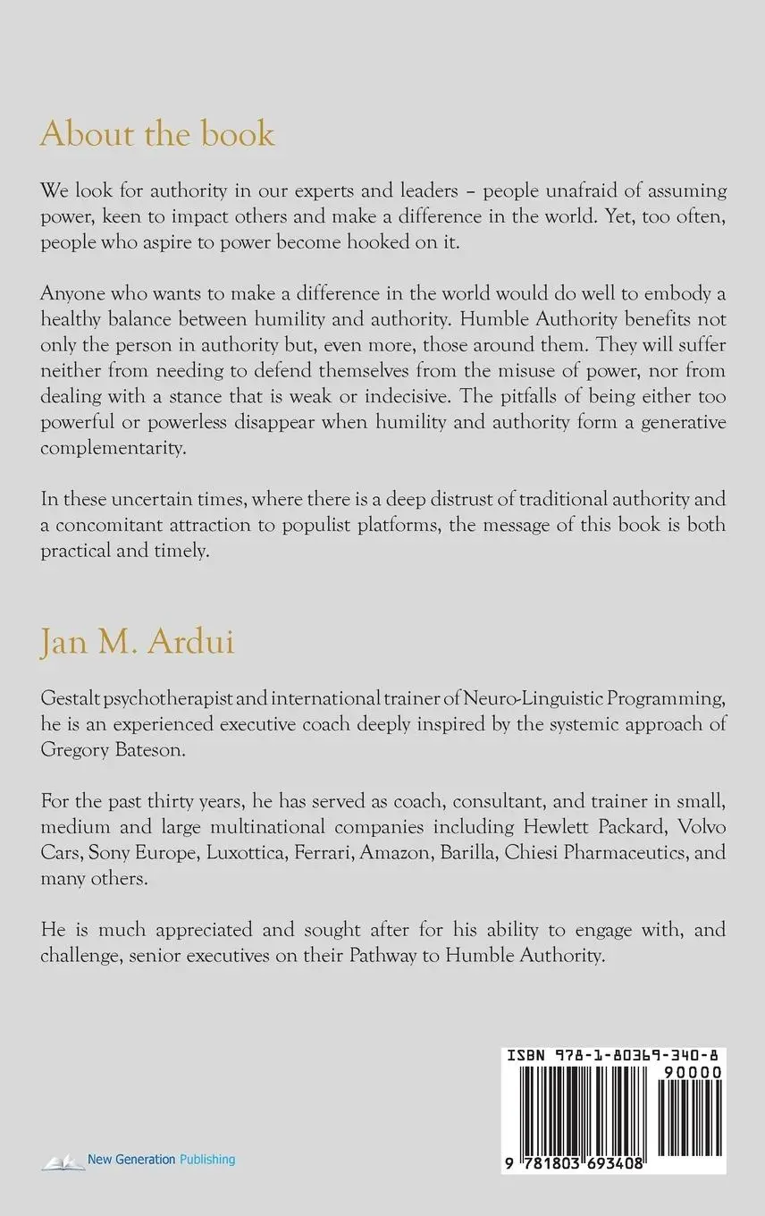 Rückseite: 9781803693408 | A Pathway to Humble Authority | Jan M. Ardui | Buch | Englisch | 2023