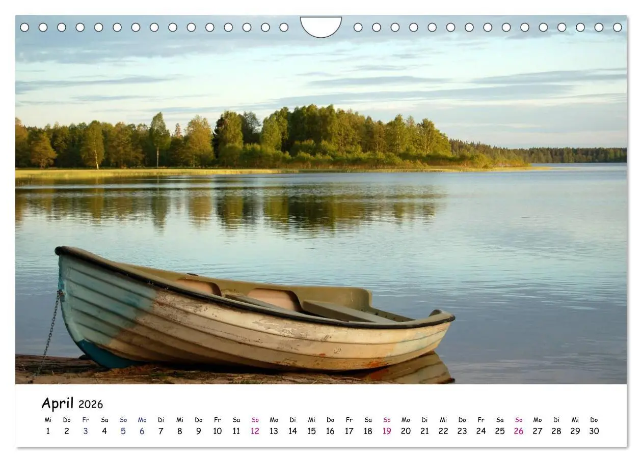 Bild: 9783516153408 | Südschweden Smaland 2026 (Wandkalender 2026 DIN A4 quer), CALVENDO...