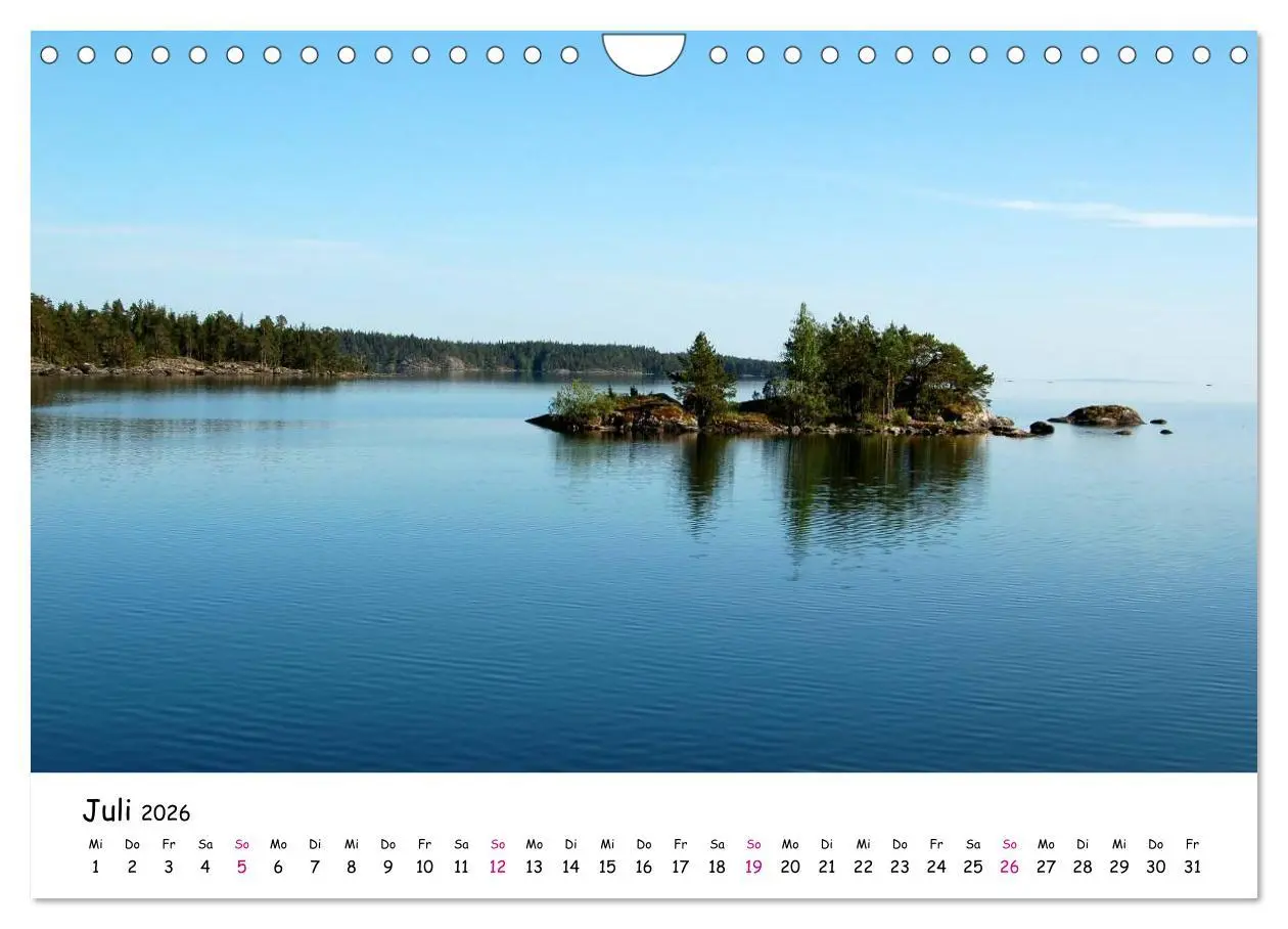 Bild: 9783516153408 | Südschweden Smaland 2026 (Wandkalender 2026 DIN A4 quer), CALVENDO...