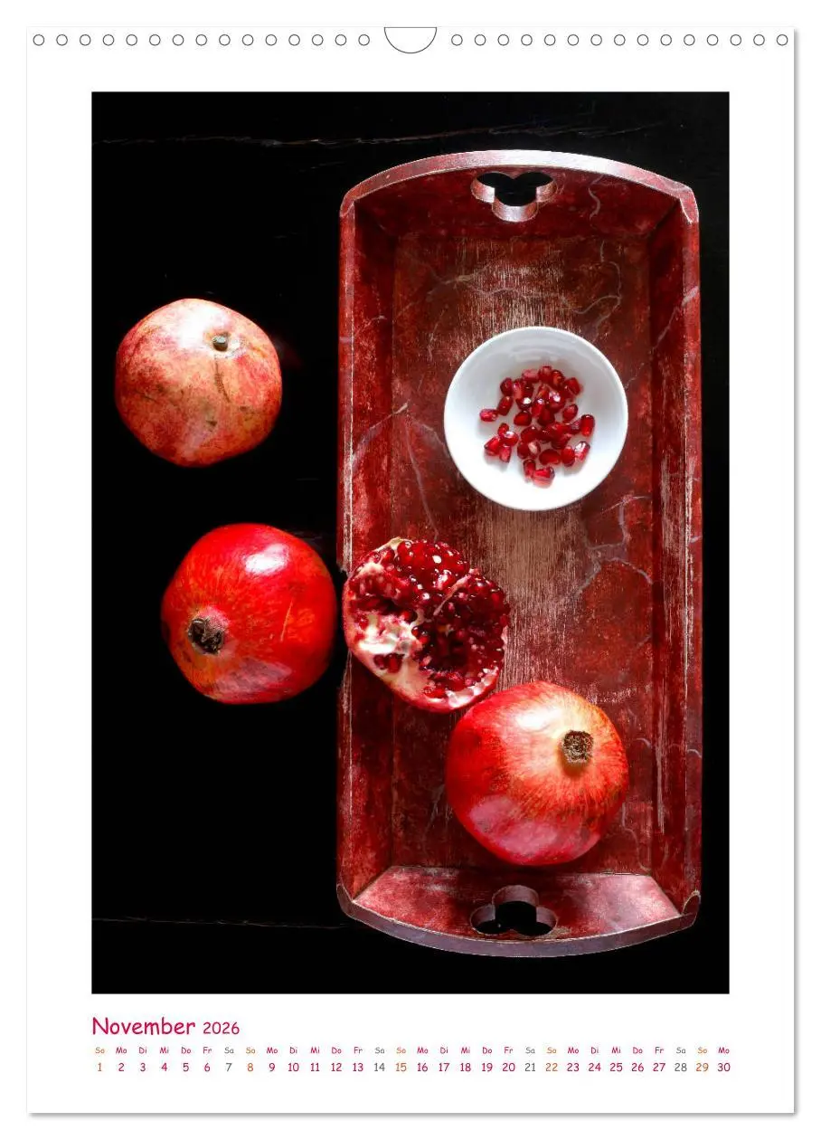Bild: 9783516393408 | Feines Essen (Wandkalender 2026 DIN A3 hoch), CALVENDO Monatskalender