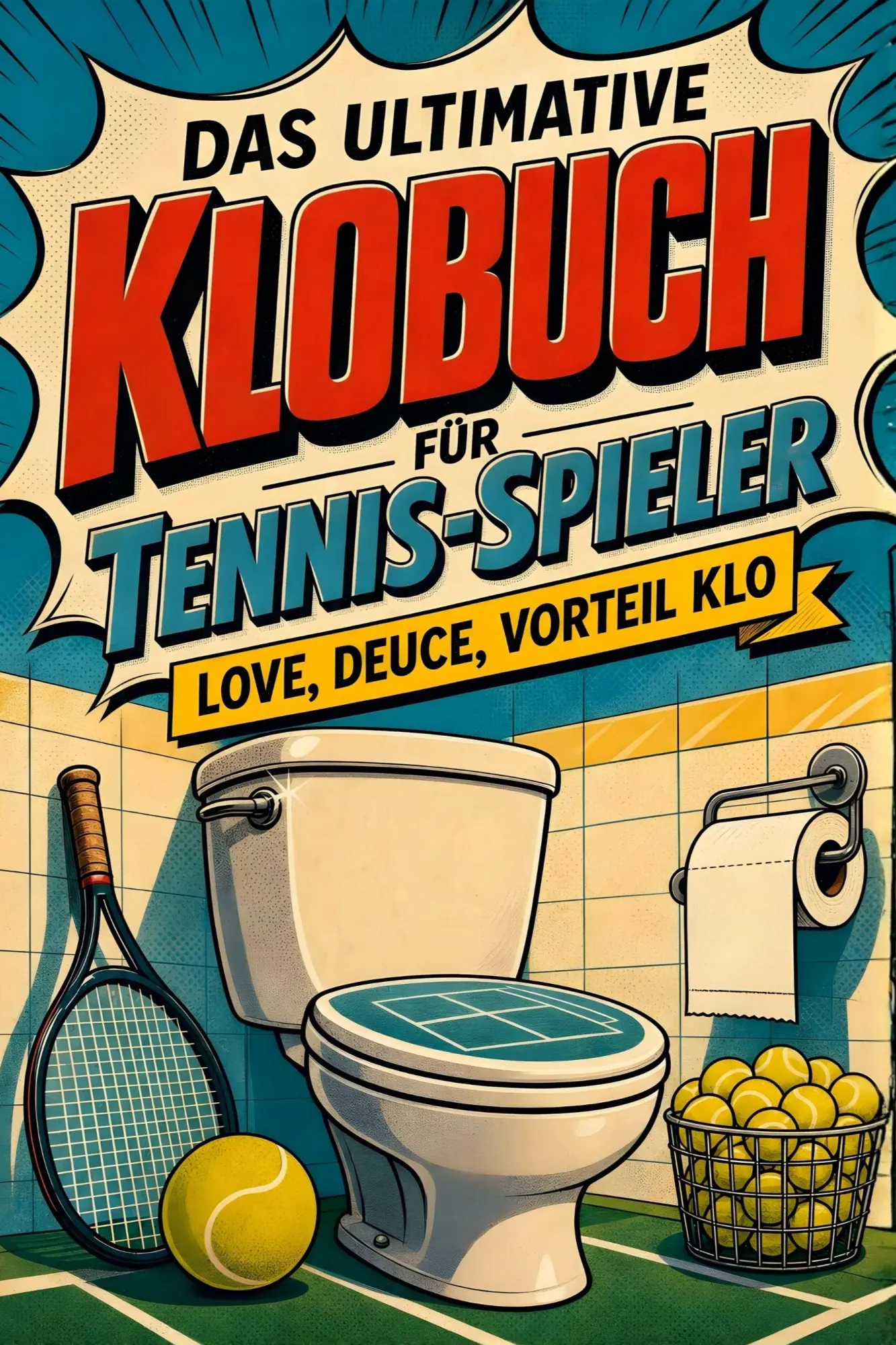 Cover: 9783696103408 | Das ultimative Klobuch für Tennis-Spieler | Love, Deuce, Vorteil Klo