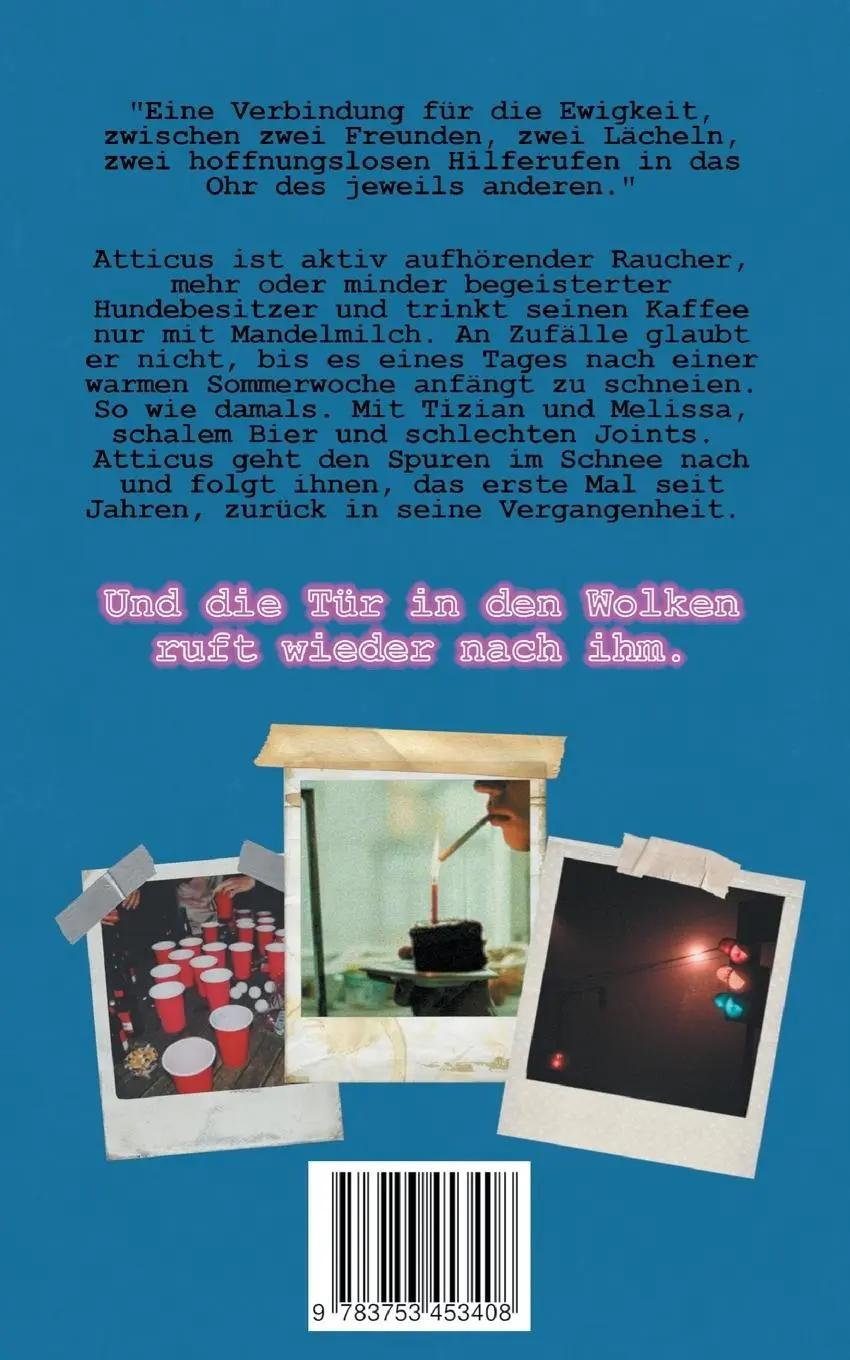Rückseite: 9783753453408 | Mandelmilchcappuccino | oder die Suche nach der Tür in den Wolken