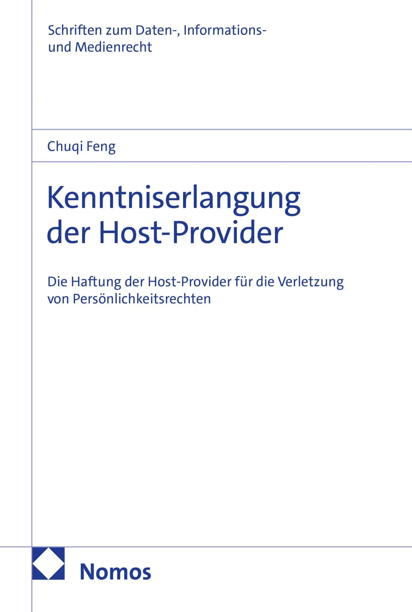 Kenntniserlangung der Host-Provider
