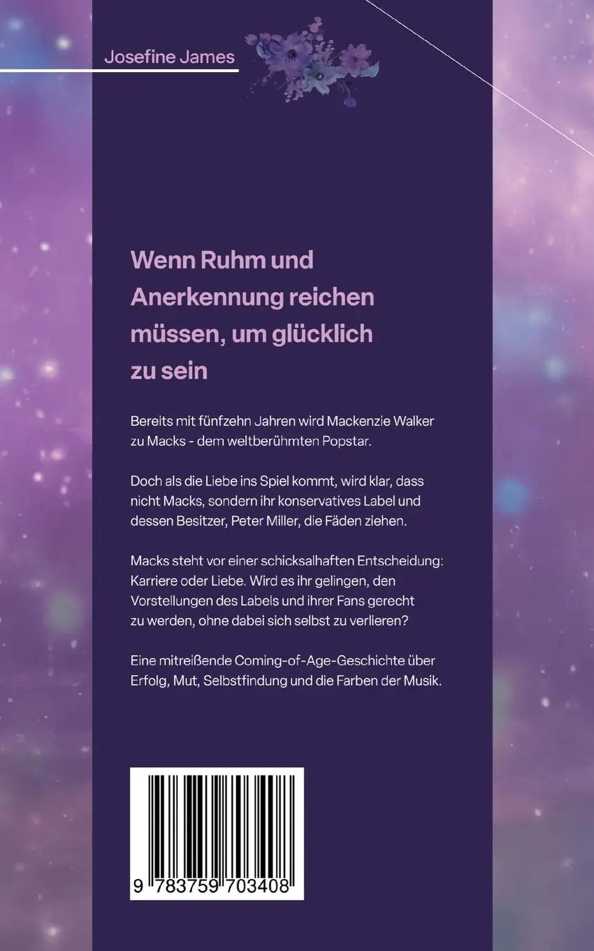 Rückseite: 9783759703408 | Macks | The Color of Music | Josefine James | Taschenbuch | Macks
