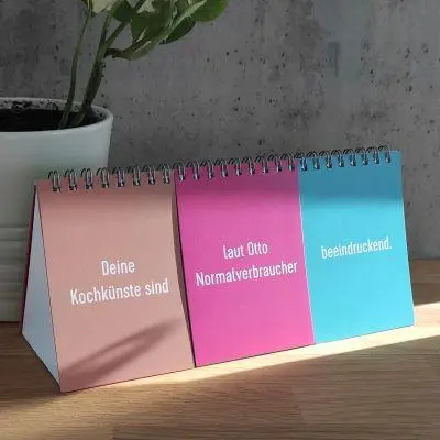 Bild: 9783863343408 | Drei-sei-tig | Der frei kombinierbare Komplimente-Macher | Sonnhüter