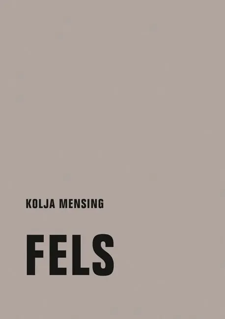 Cover: 9783957323408 | Fels | Roman | Kolja Mensing | Taschenbuch | 176 S. | Deutsch | 2018