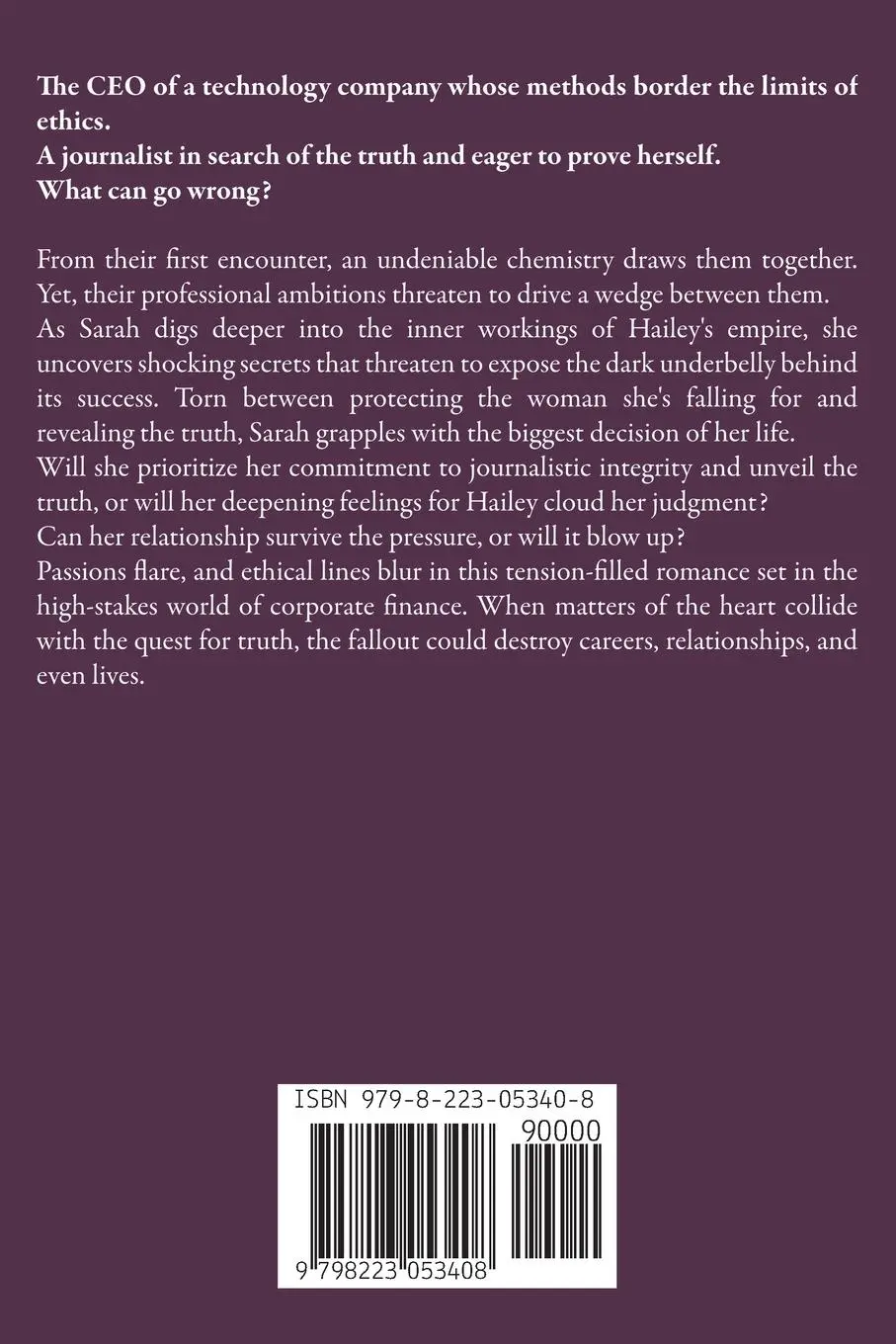 Rückseite: 9798223053408 | Crossed Destinies | Clara Ann Simons | Taschenbuch | Englisch | 2023
