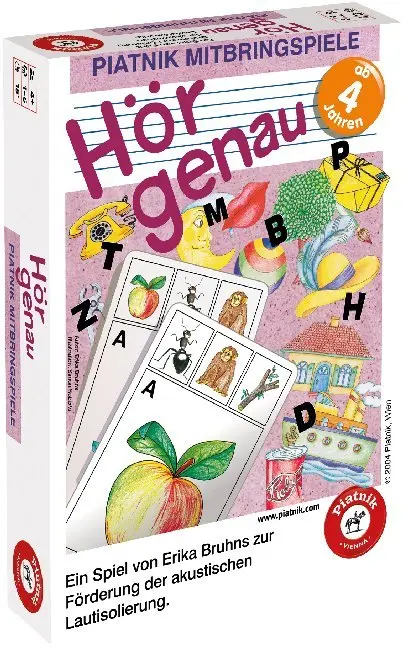 Cover: 9001890703508 | Hör genau (Kartenspiel) | Spiel | In Spielebox | 703508 | Deutsch