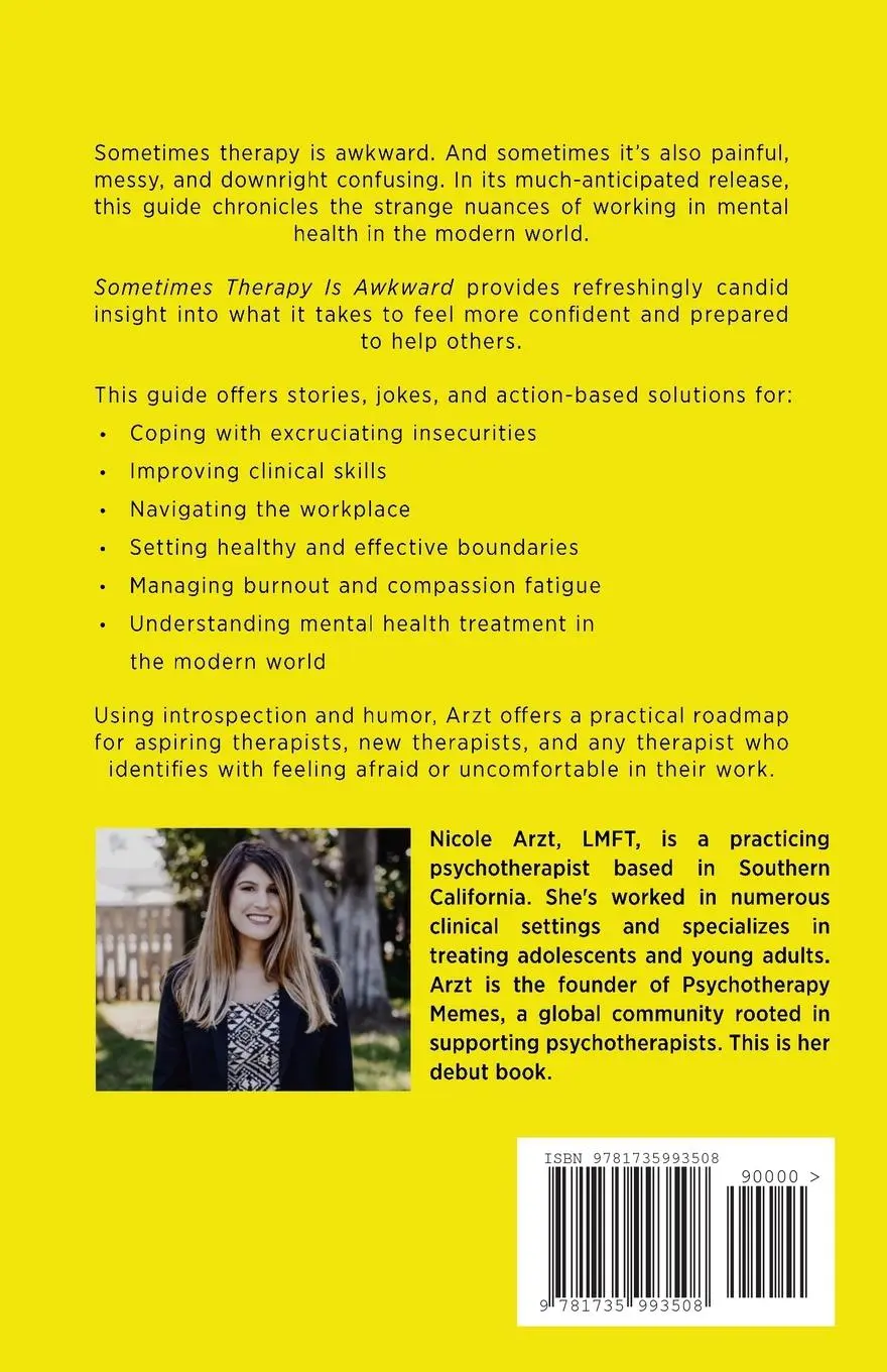 Rückseite: 9781735993508 | Sometimes Therapy Is Awkward | Nicole Arzt | Taschenbuch | Englisch