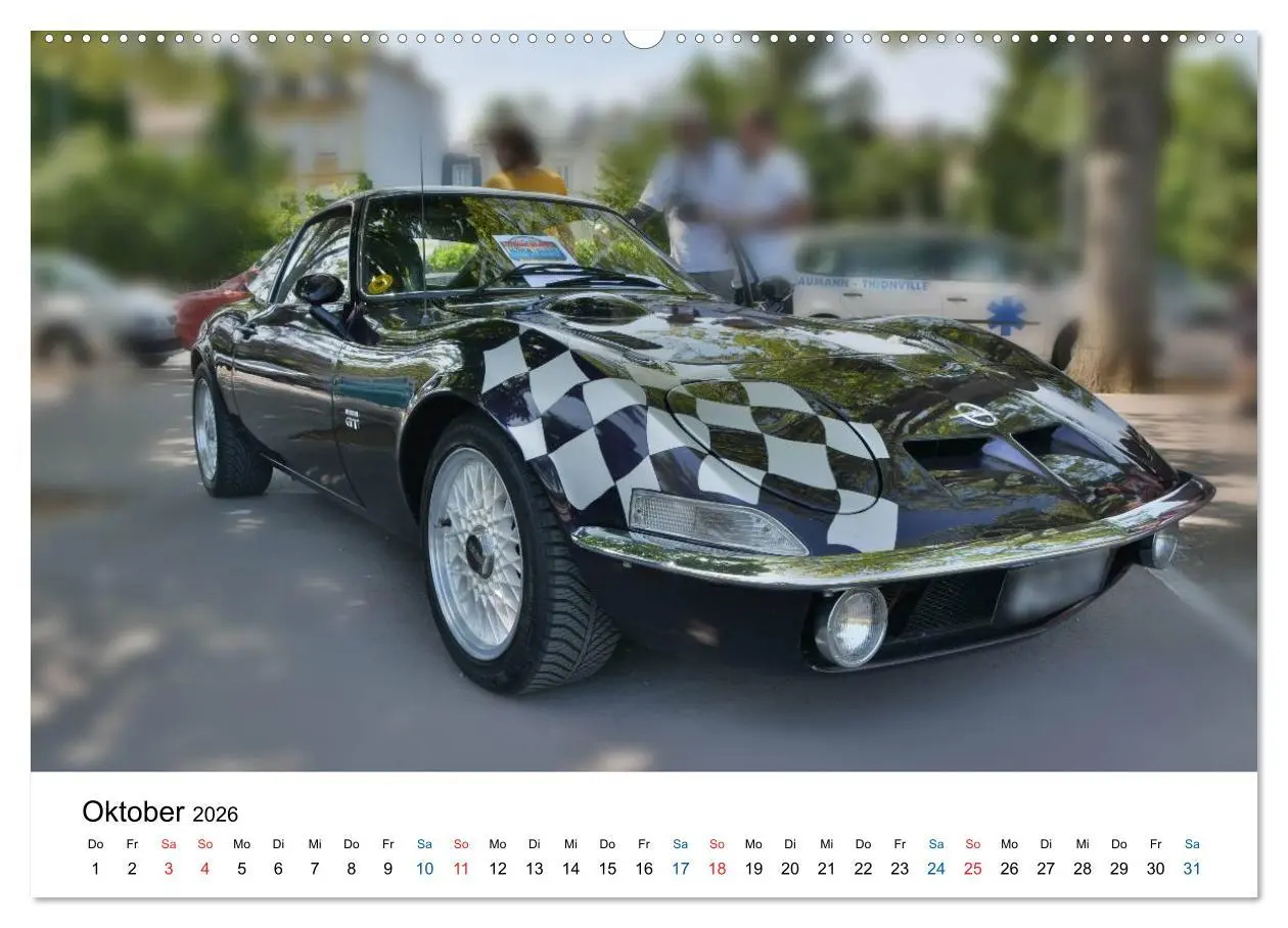 Bild: 9783516073508 | Oldtimer - Altes Blech in neuem Glanz (Wandkalender 2026 DIN A2...