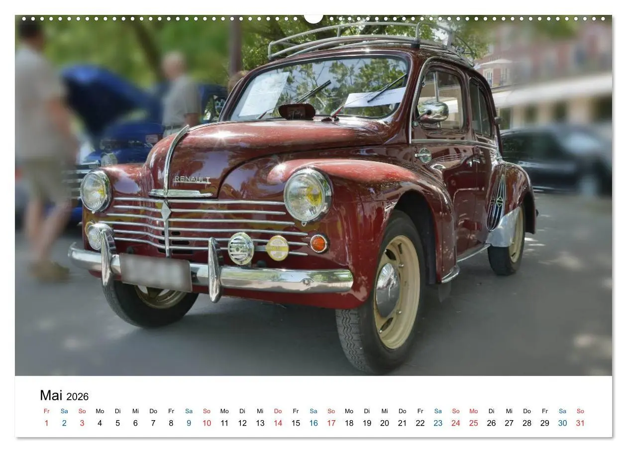 Bild: 9783516073508 | Oldtimer - Altes Blech in neuem Glanz (Wandkalender 2026 DIN A2...