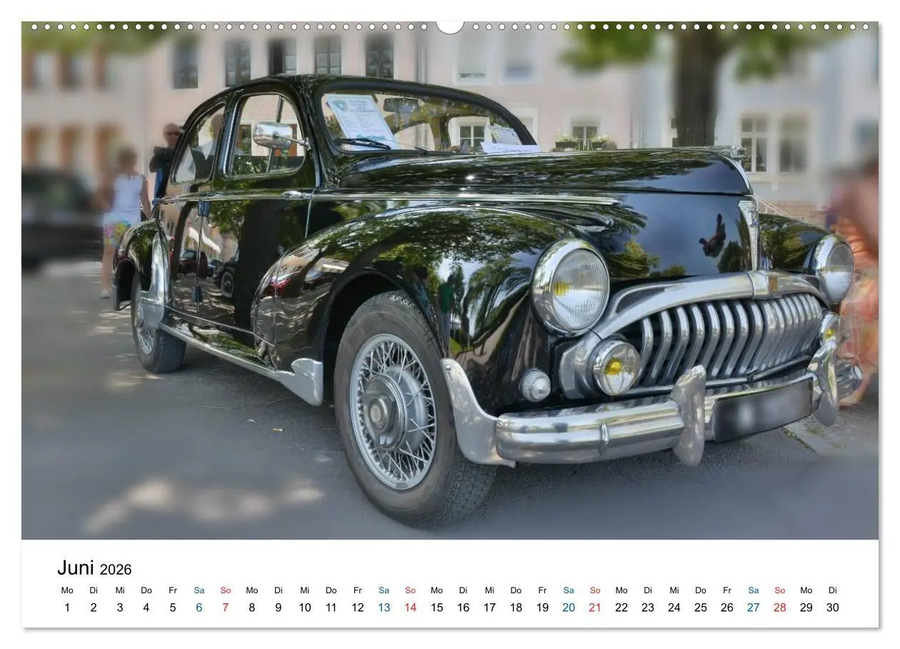 Bild: 9783516073508 | Oldtimer - Altes Blech in neuem Glanz (Wandkalender 2026 DIN A2...