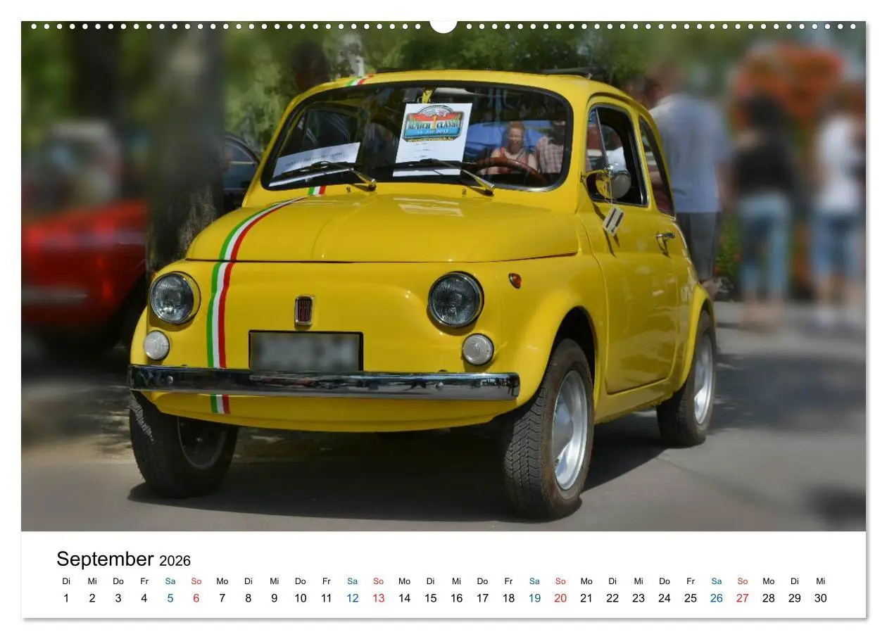 Bild: 9783516073508 | Oldtimer - Altes Blech in neuem Glanz (Wandkalender 2026 DIN A2...